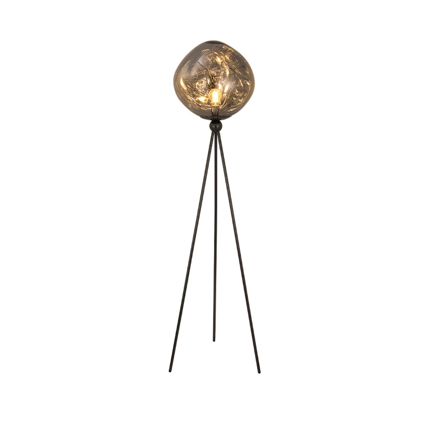 Lava Tripod Rock Floor Lamp