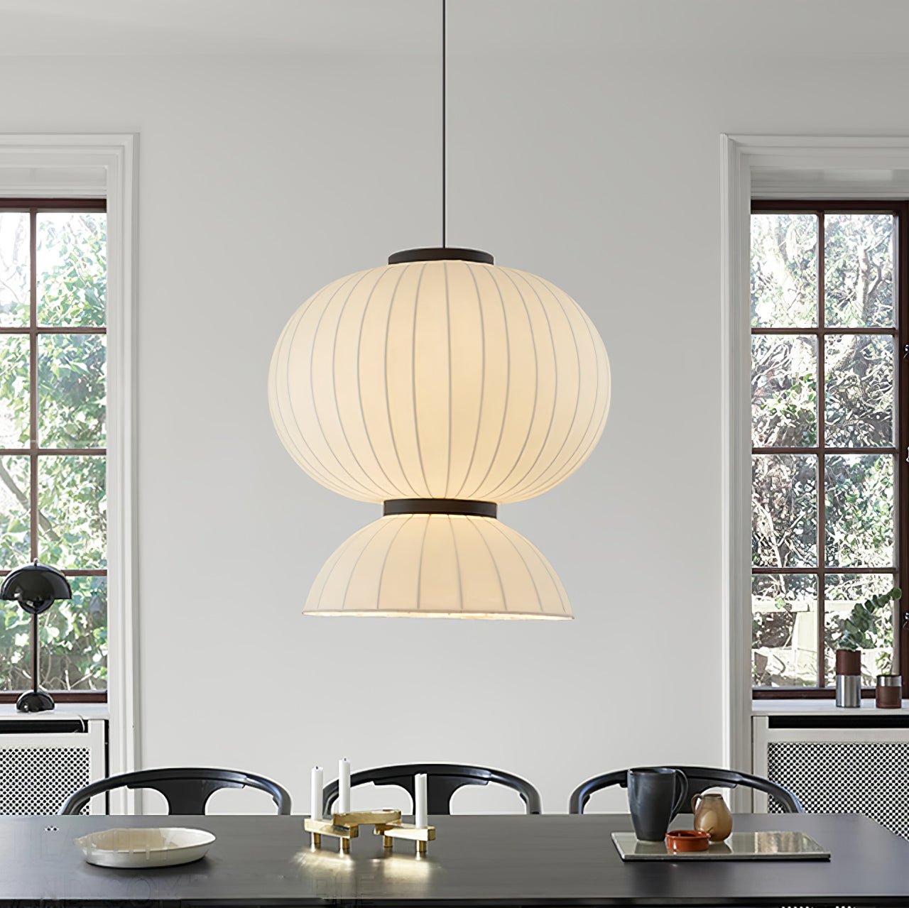 Mulberry Silk Lantern Pendant Light