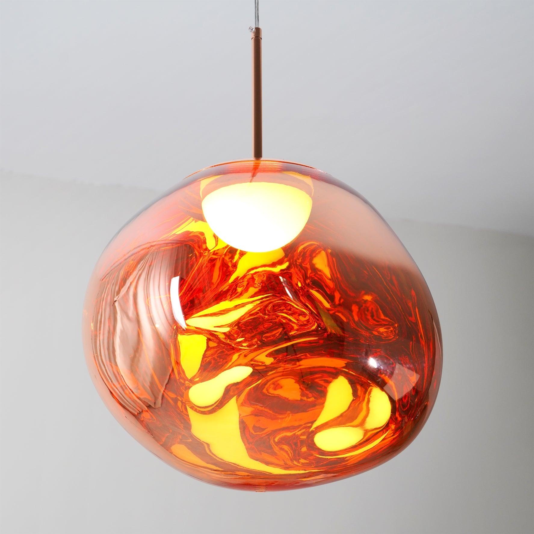 Multi Lava Round Pendant Lamp