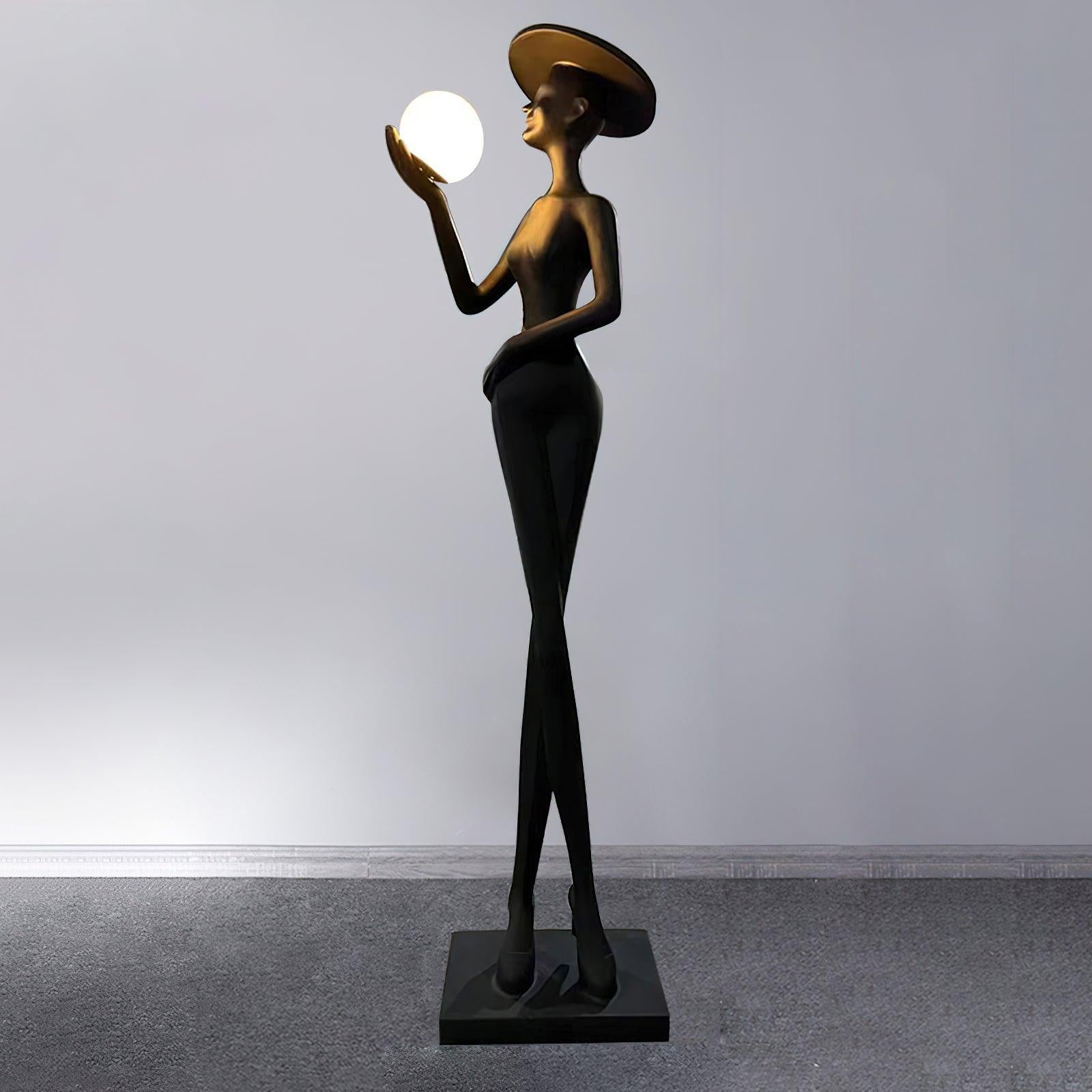 Sophia Elegance Sculpture Floor Lamp