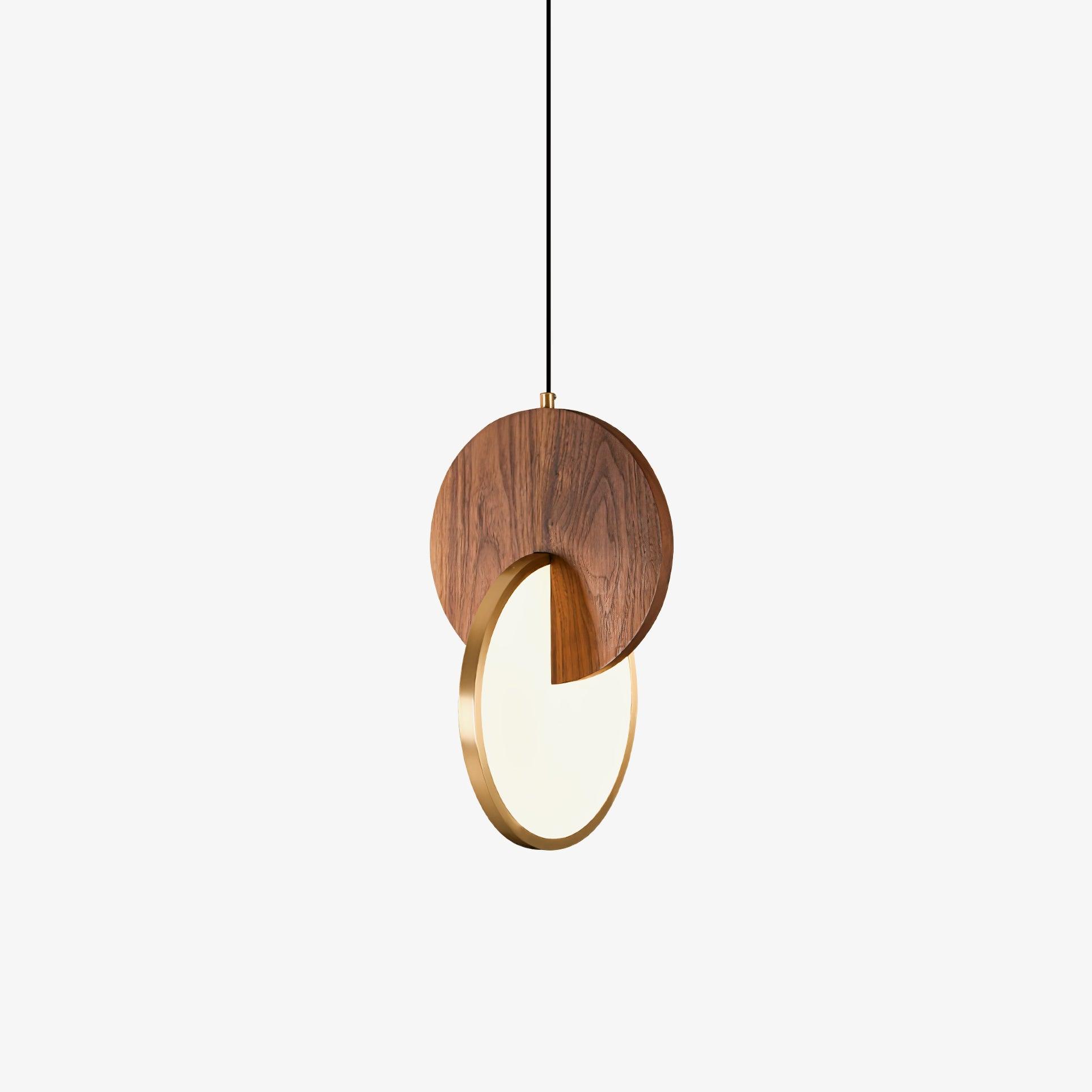 Double Disk Pendant Lamp