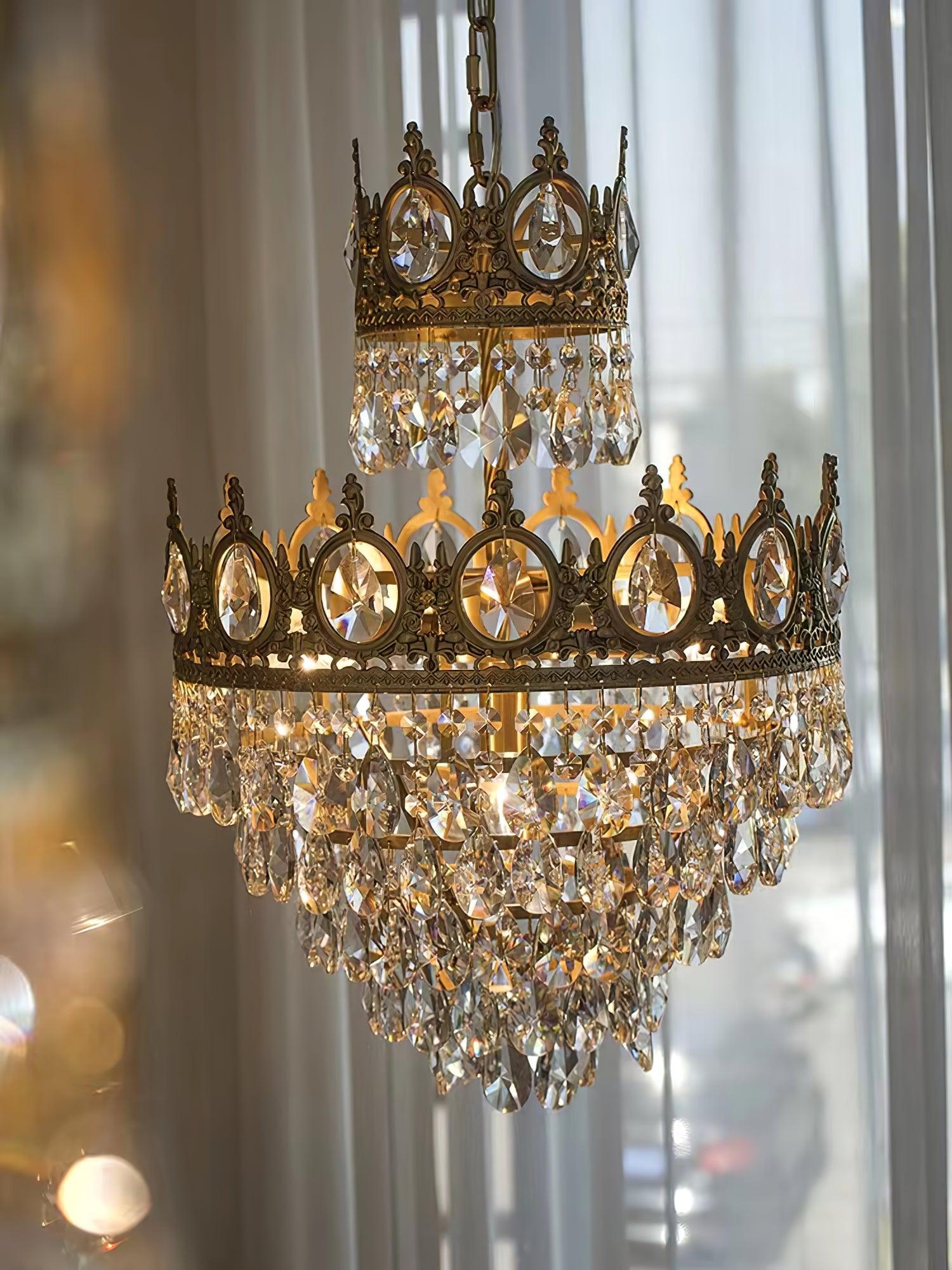 Vintage Crystal Chandelier