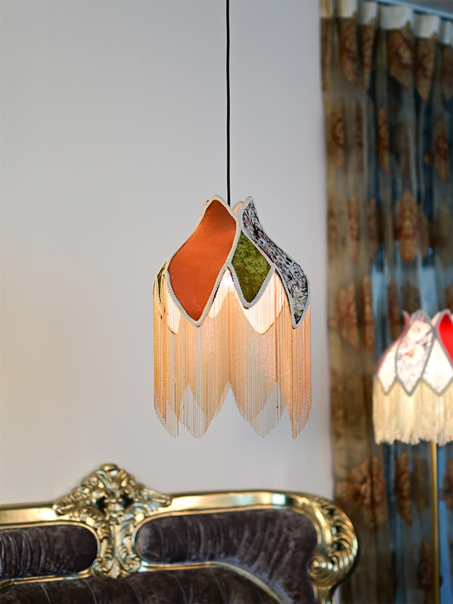 Bette Fringed Pendant Lamp