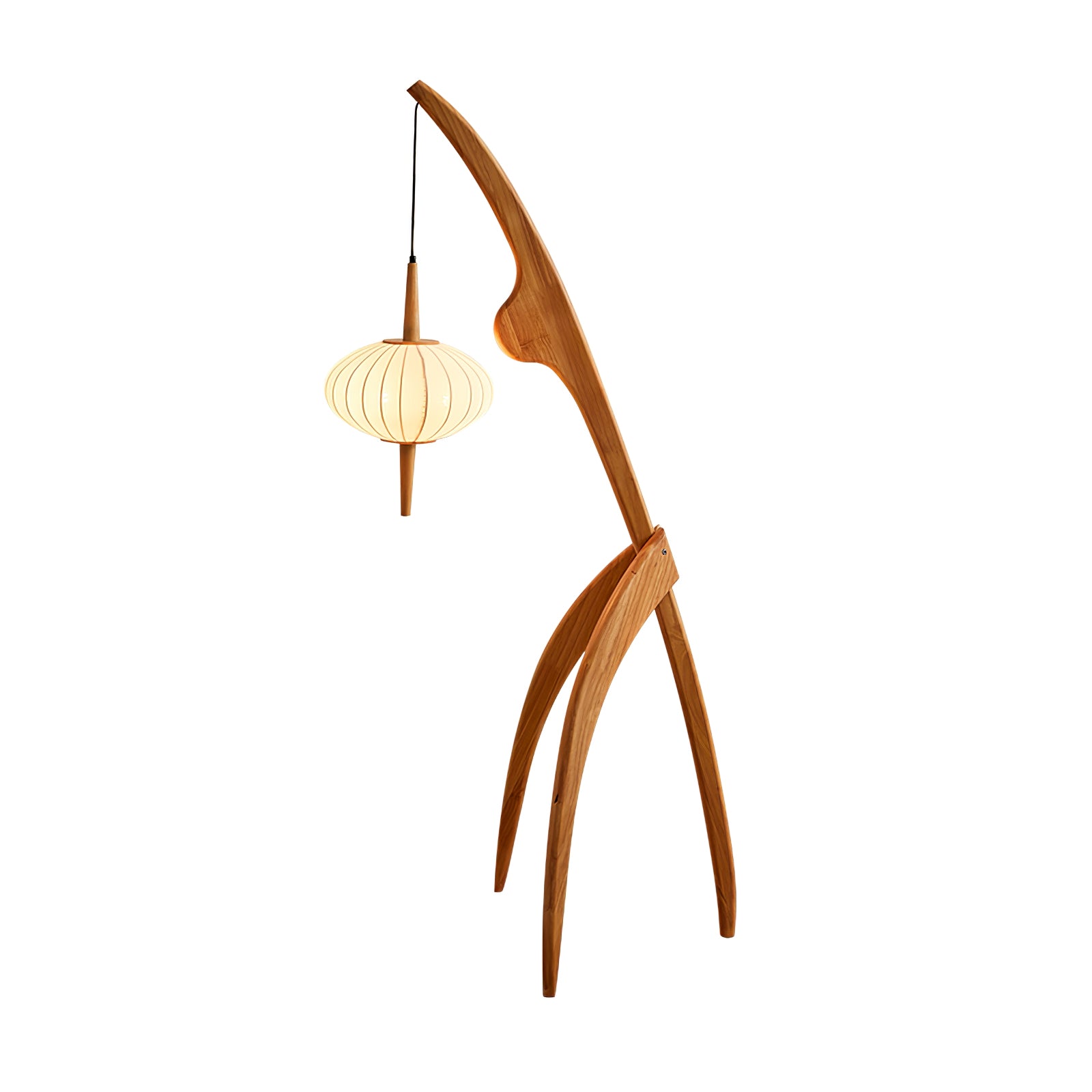 Mantis Wood Floor Lamp