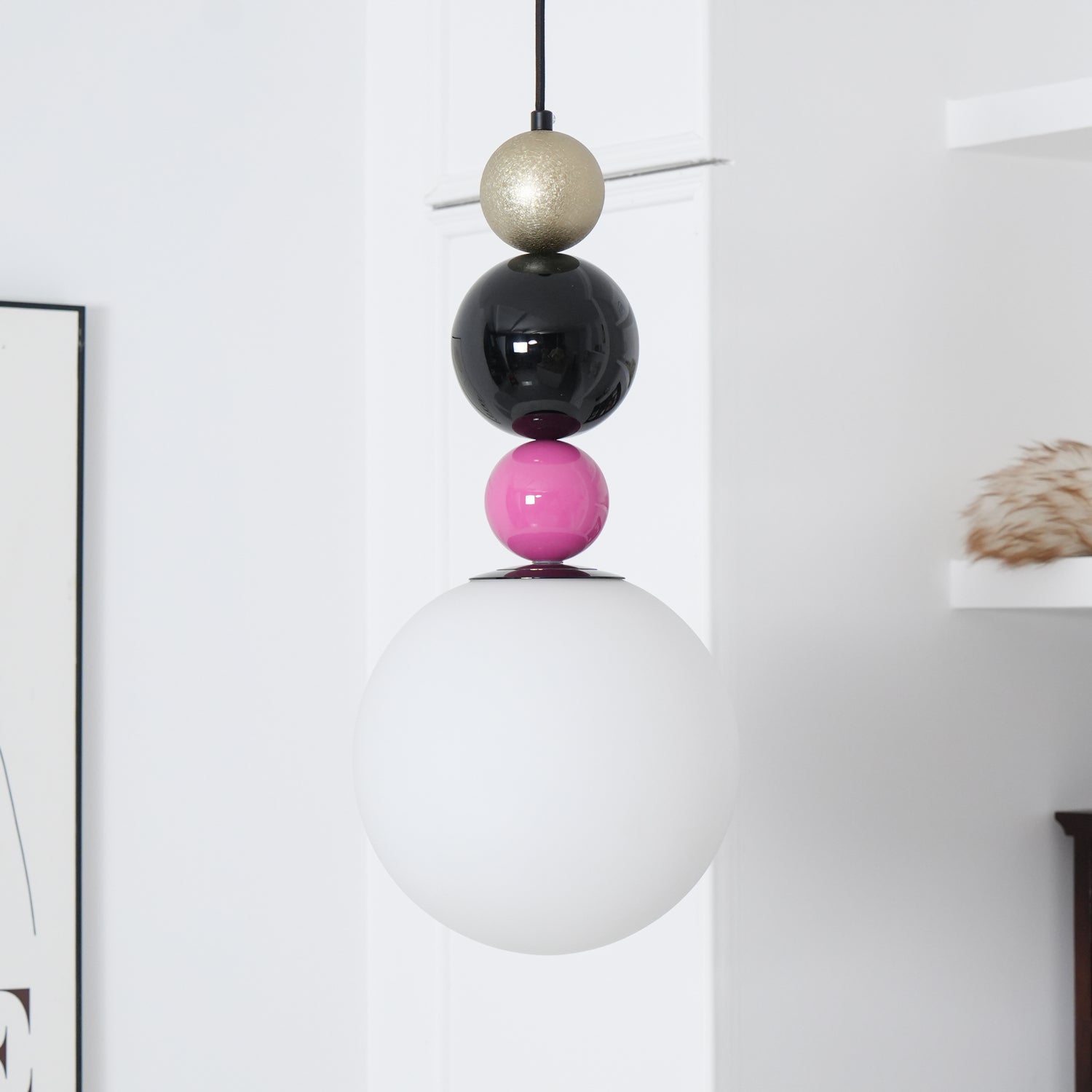 Round Balls Stacking Pendant Lamp