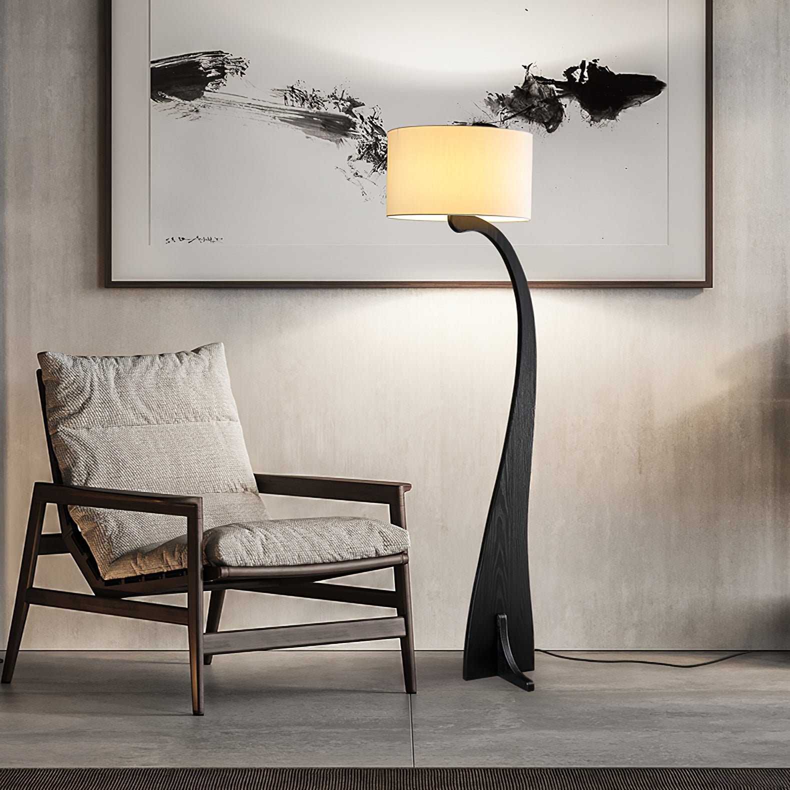 Bow Curve Floor Lamp