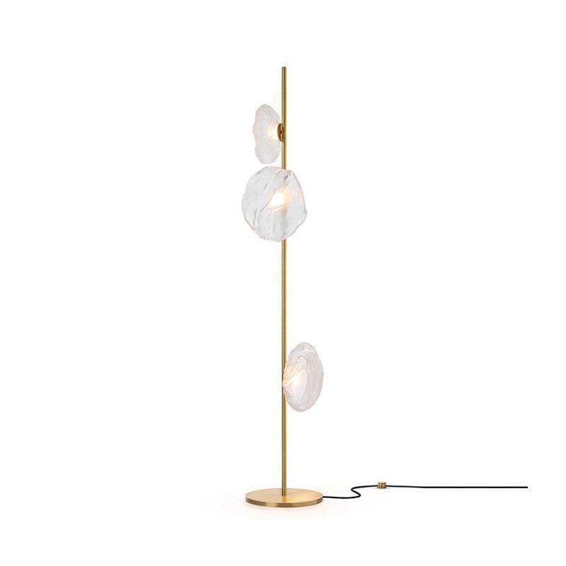 Glass Mesh Petals Floor Lamp