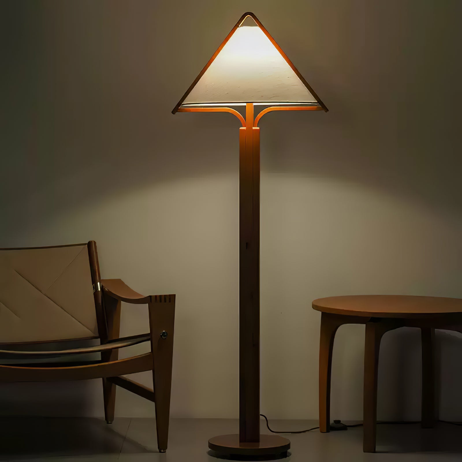 Apex Triangle Shade Floor Lamp