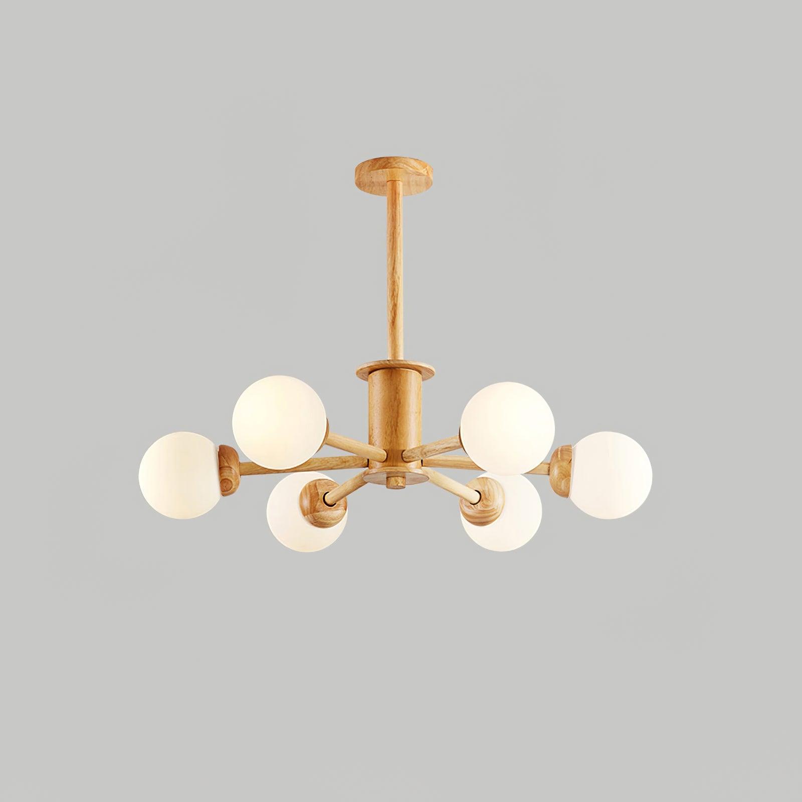 Kozan Wooden Chandelier