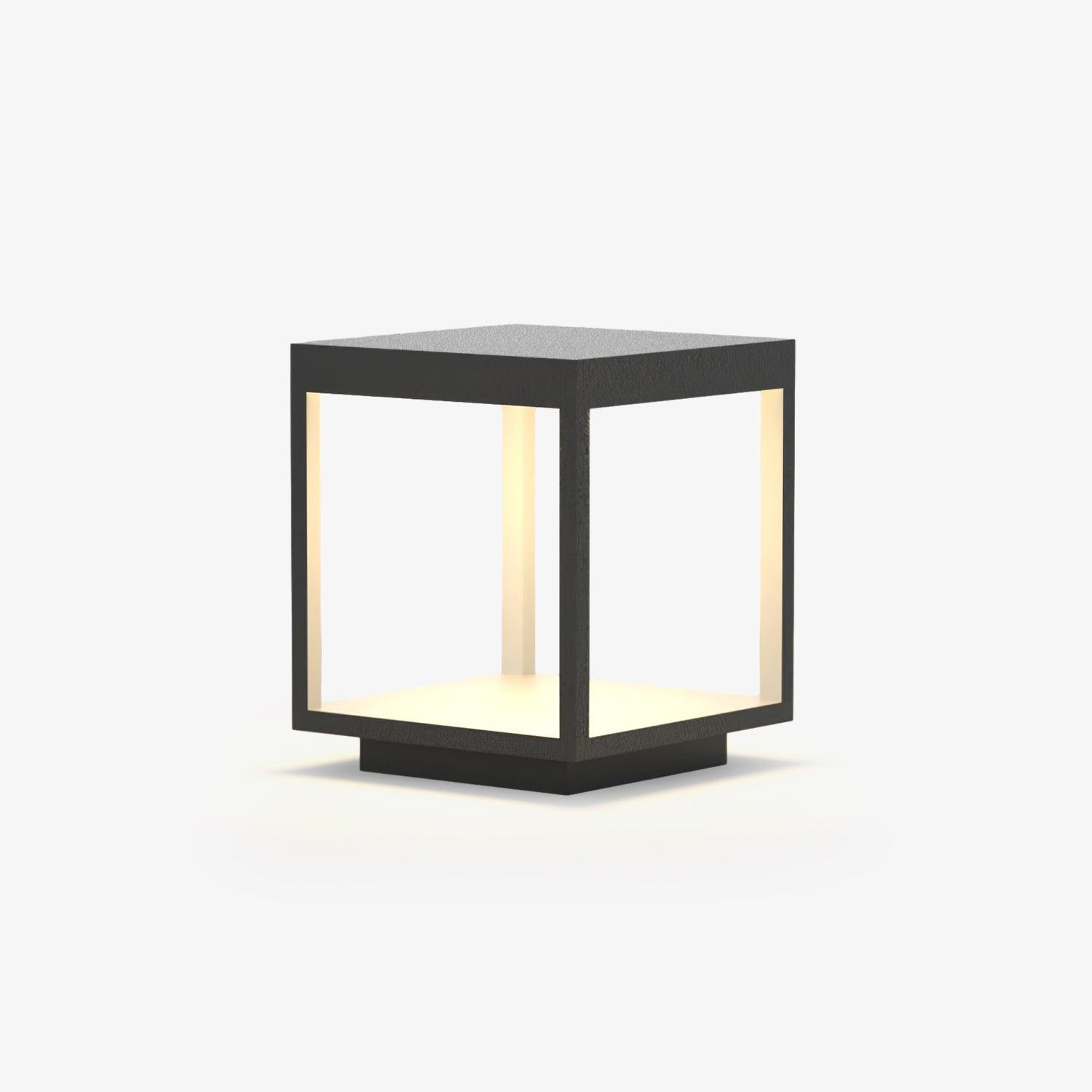 Square Frame Post Outdoor Light