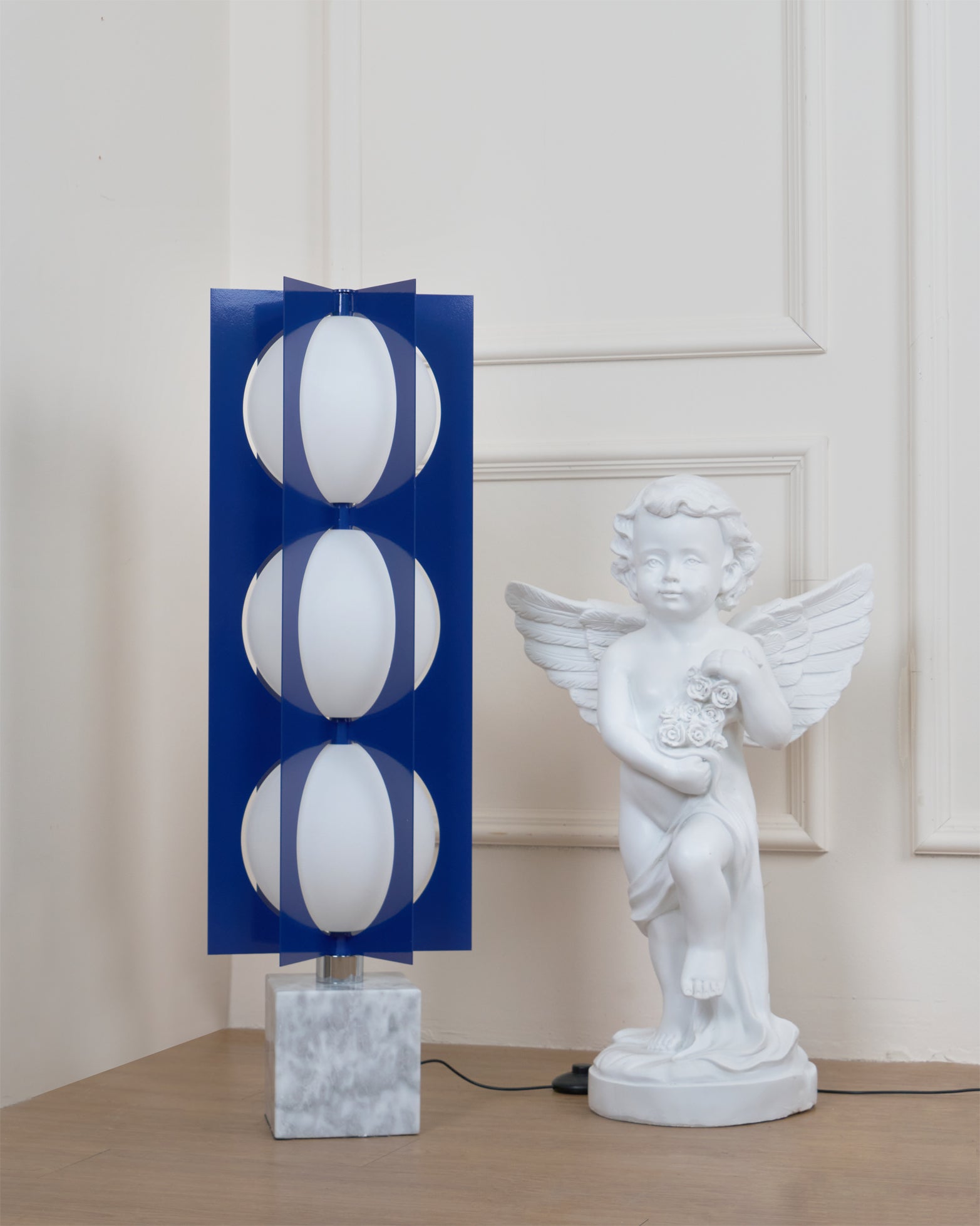 Blue Kleos Floor Lamp