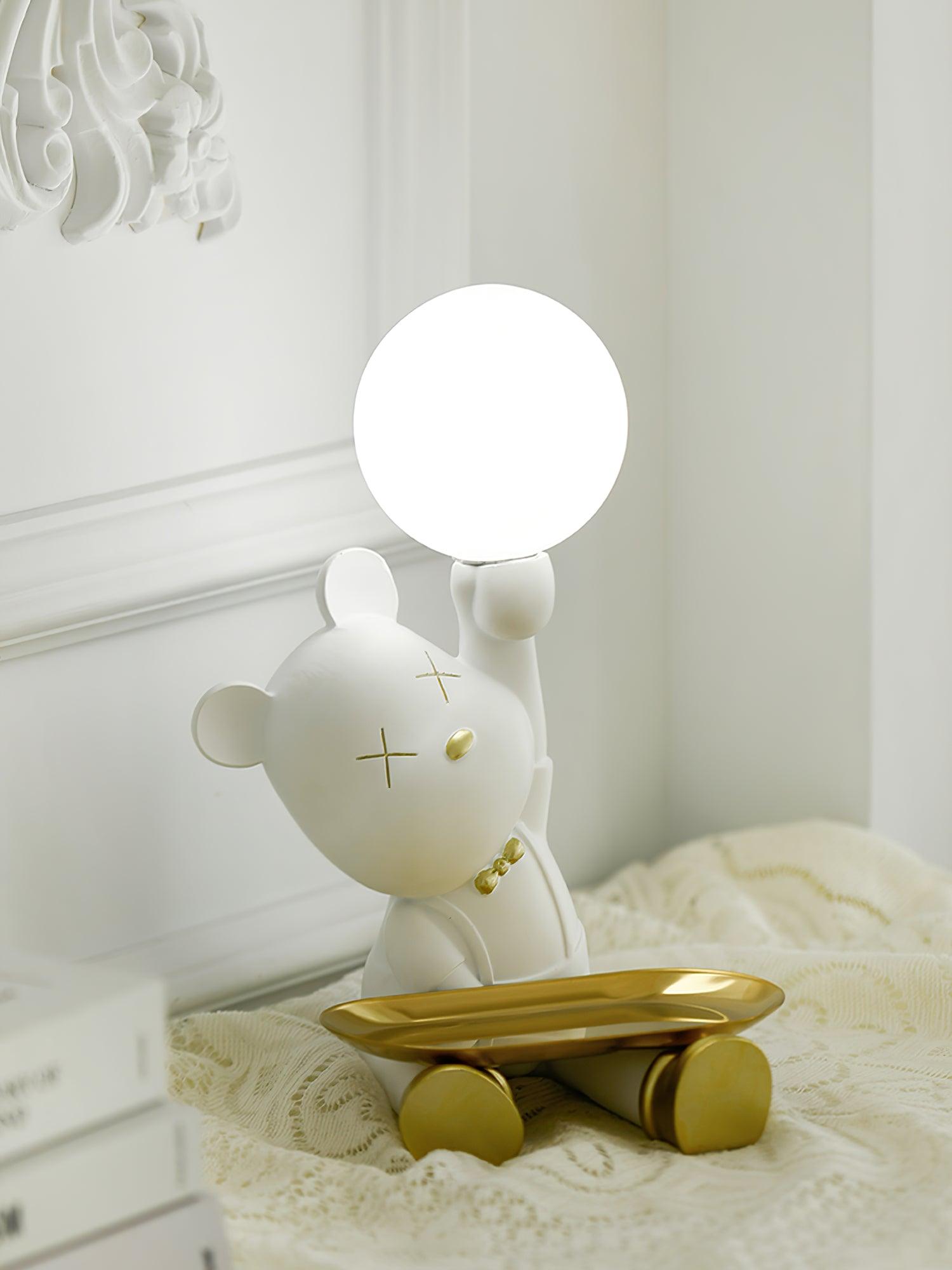 Violent Bear Tray Desk Lamp