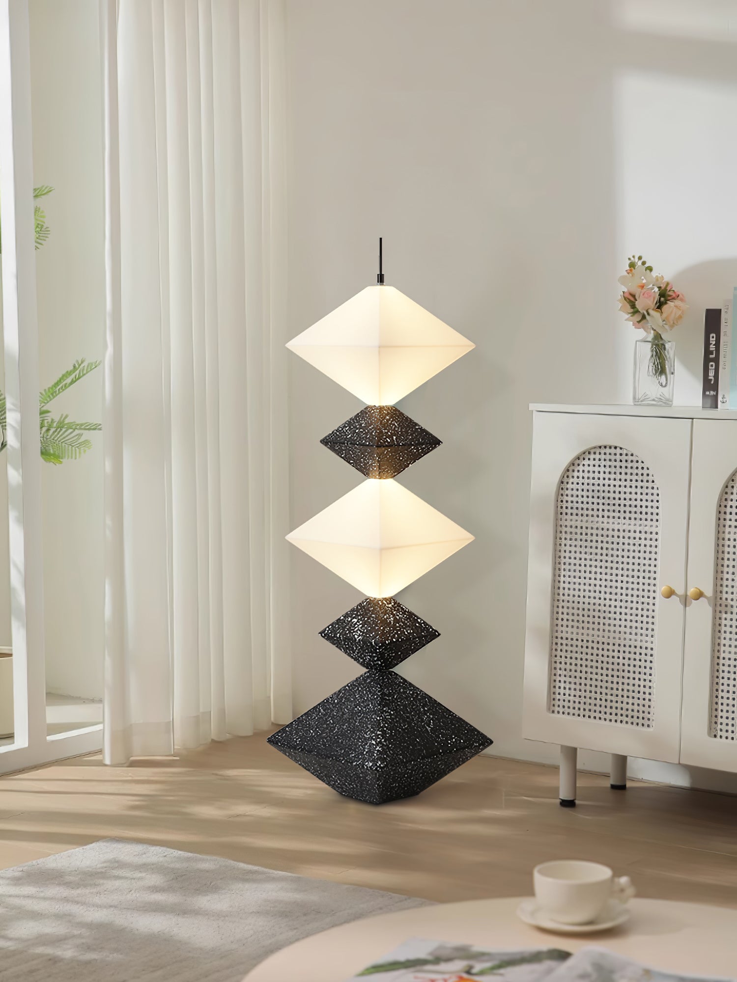 Rhombus Cube Floor Lamp