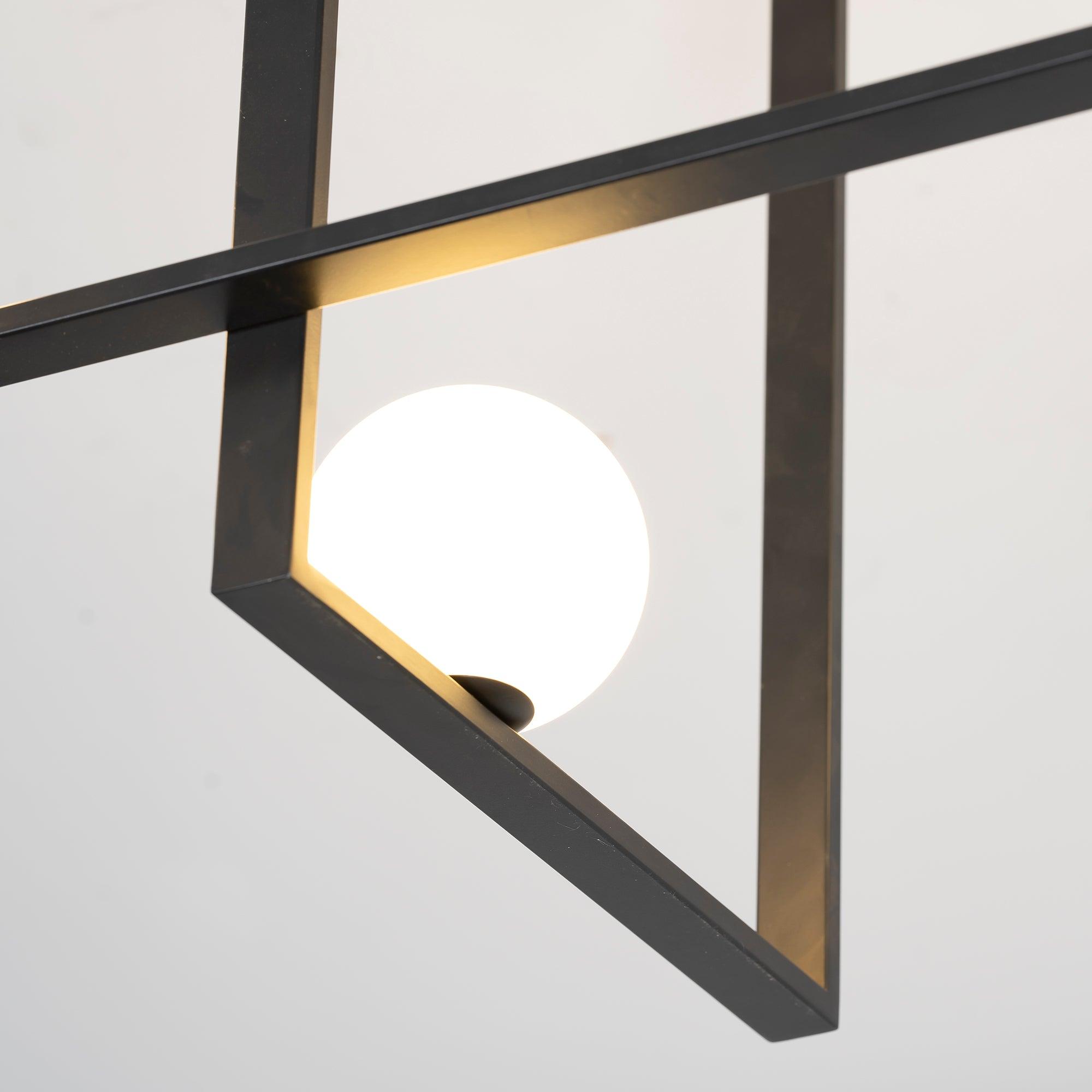 Mondrian Glass Ceiling Light