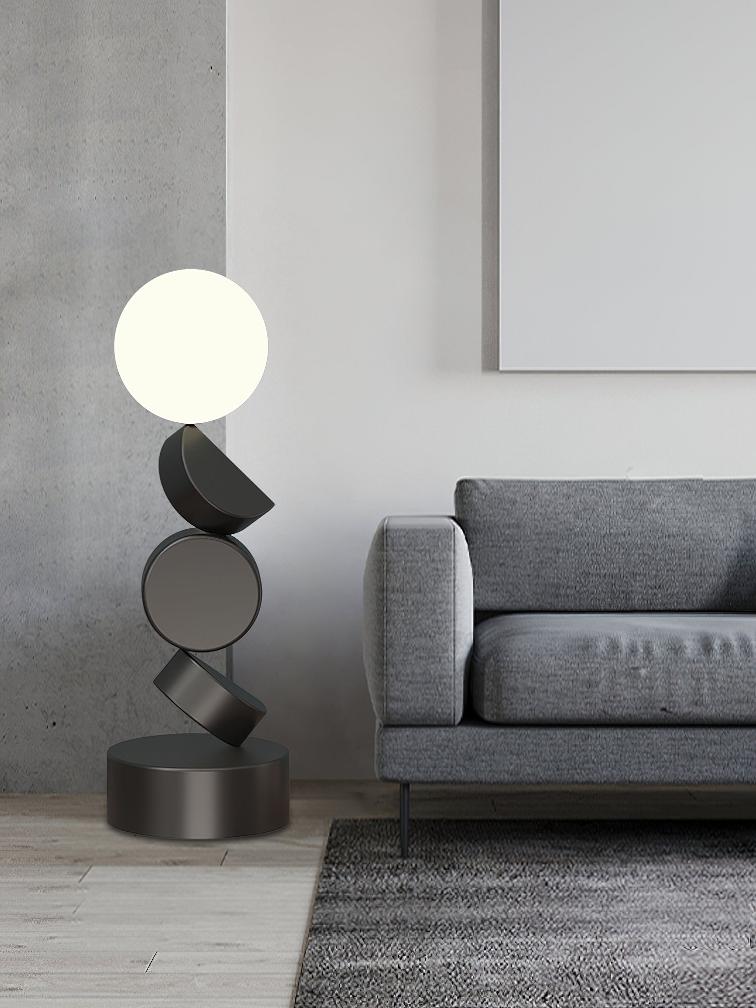 Monolith Cube Floor Lamp