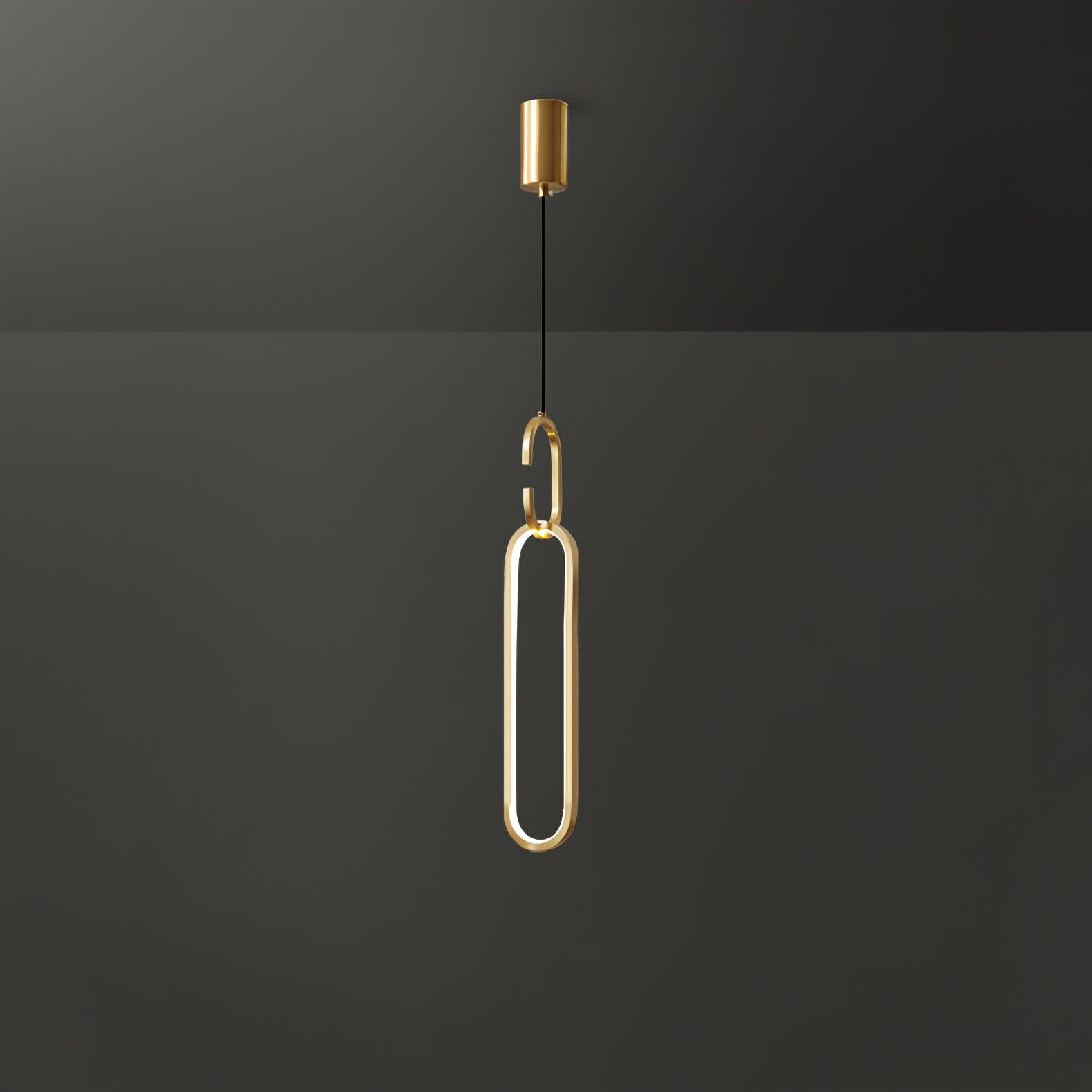 Oval Rings Pendant Light