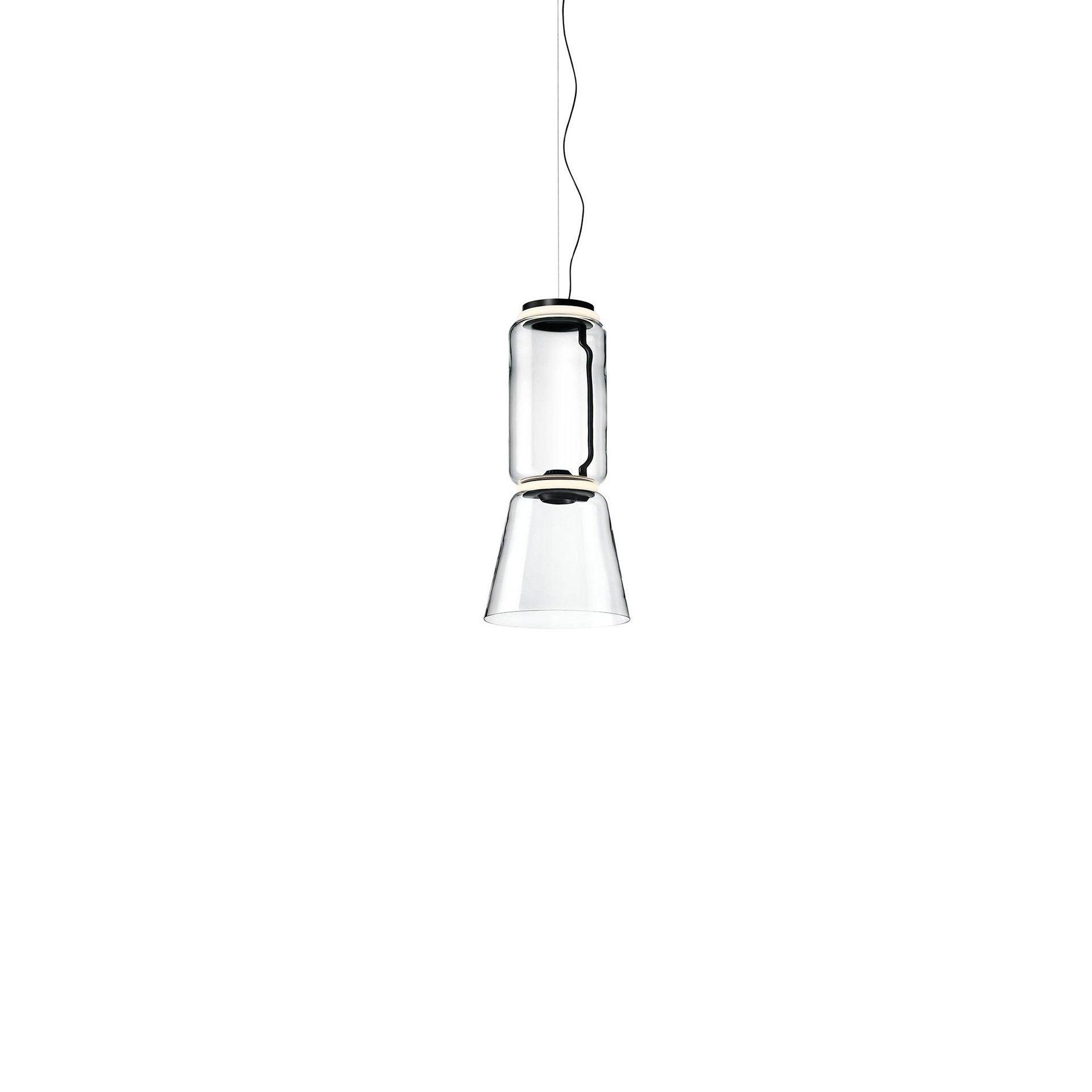 Cylindrical Glass Pendant Light