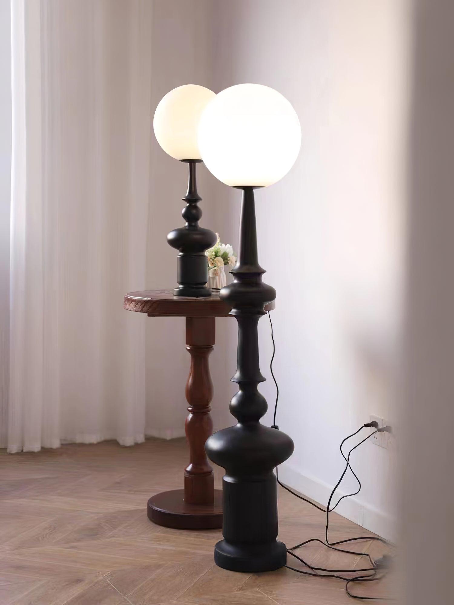 Roman Column Table Lamp