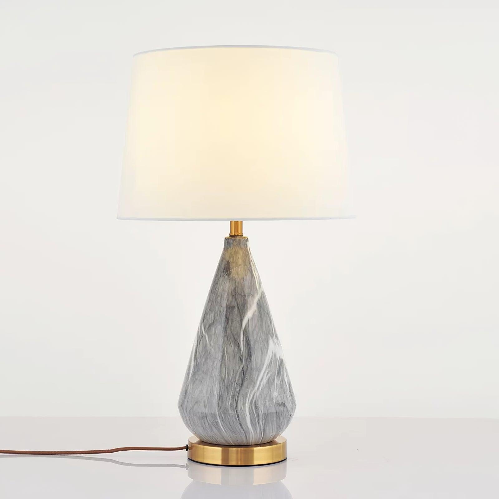 Marble Diamond Table Lamp