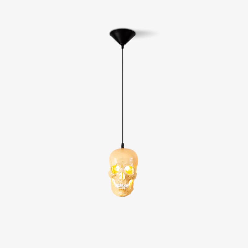 Skull Pendant Light