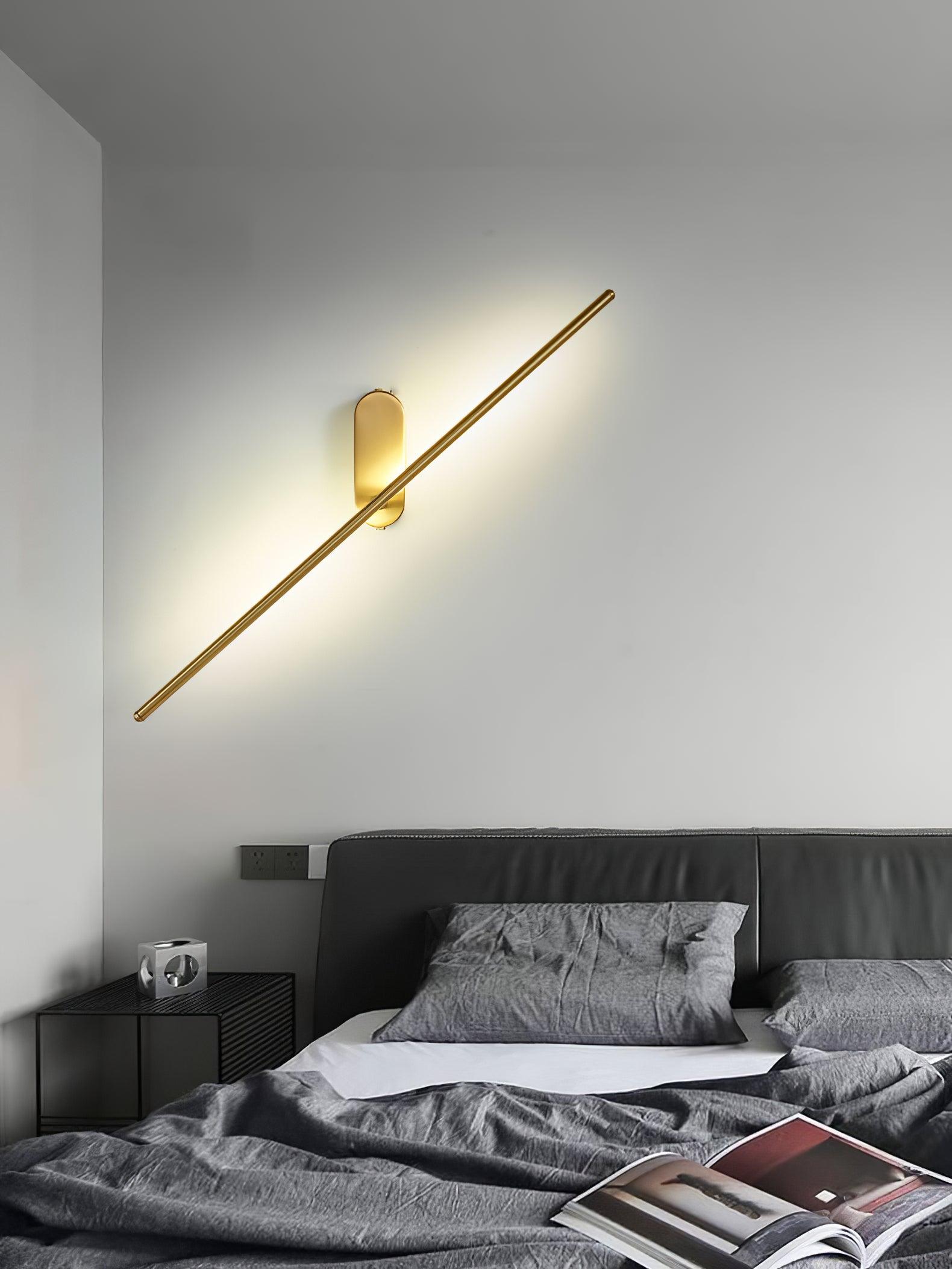 Stick Shaped Metal Sconce