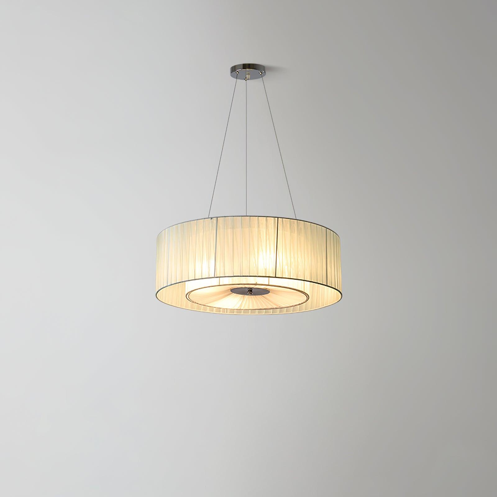 Ruffle Pleated Pendant Lamp