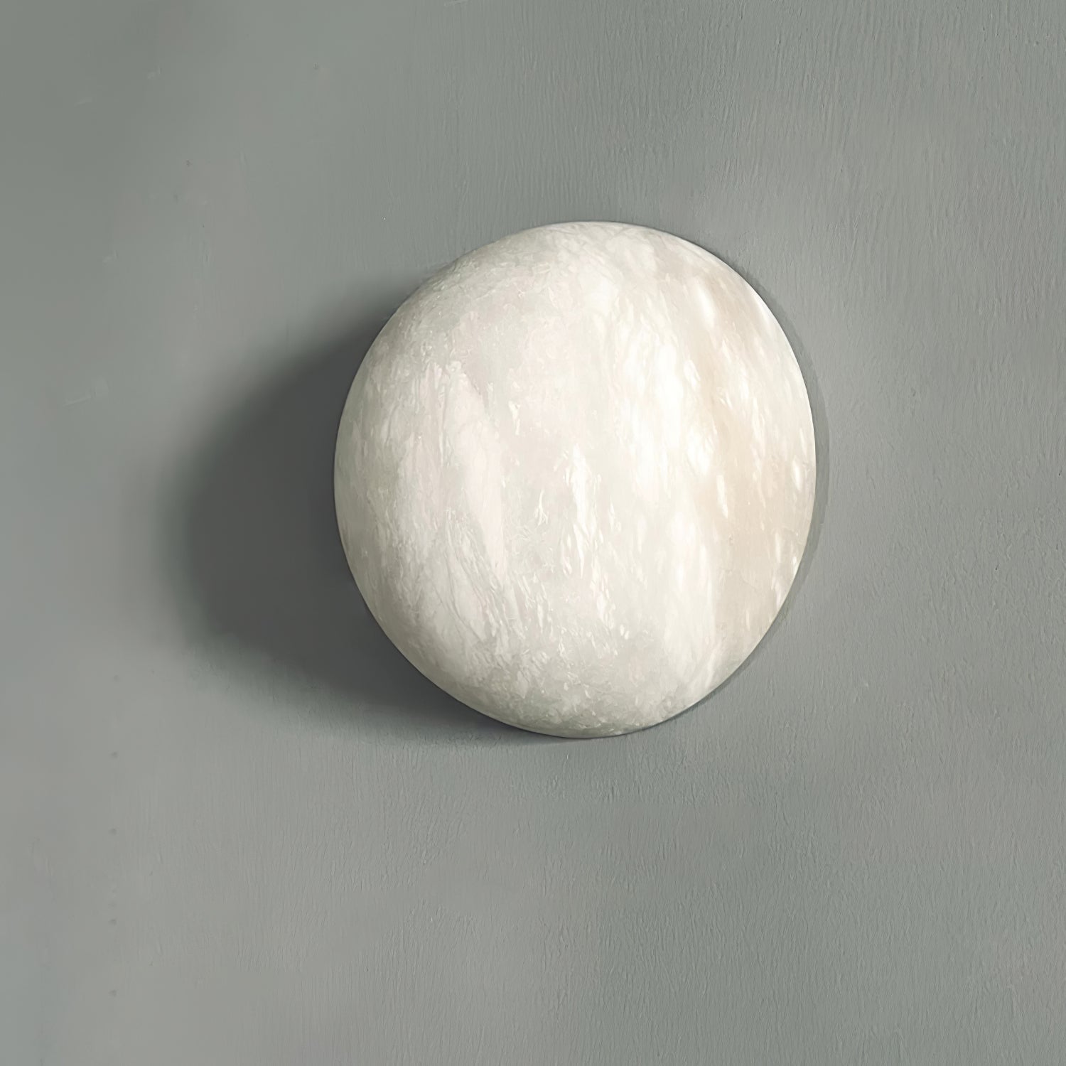 Snowflake Alabaster Wall Sconce