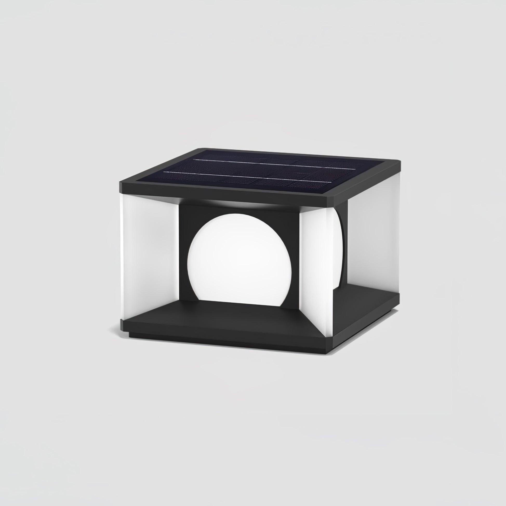 Eclipse Cube Outdoor Post Light