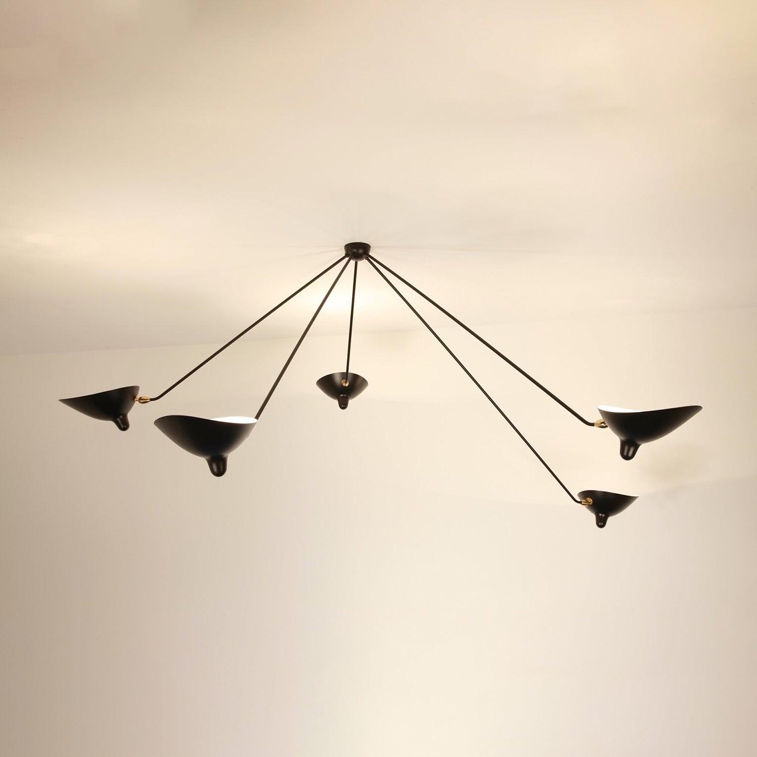 Serge Mouille Ceiling Lamp B