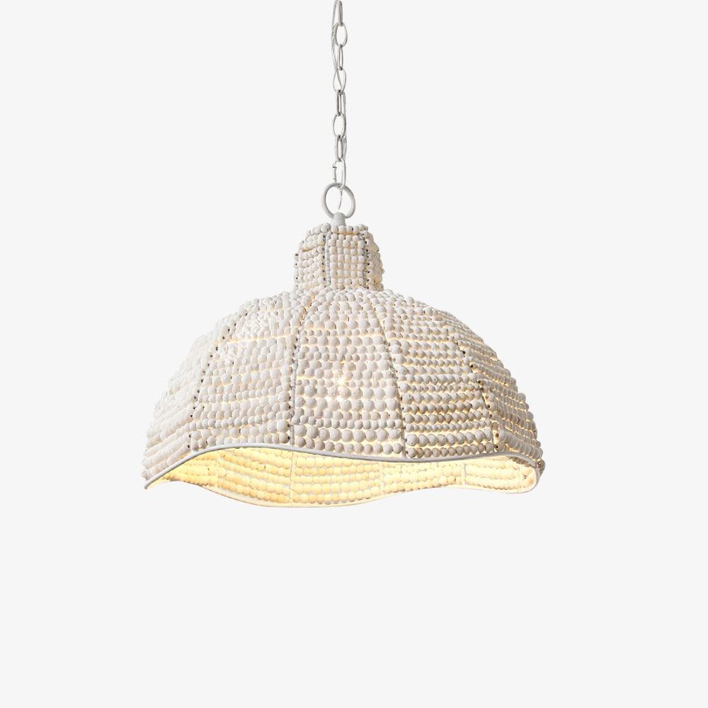 Obispo Wood Beads Pendant Lamp