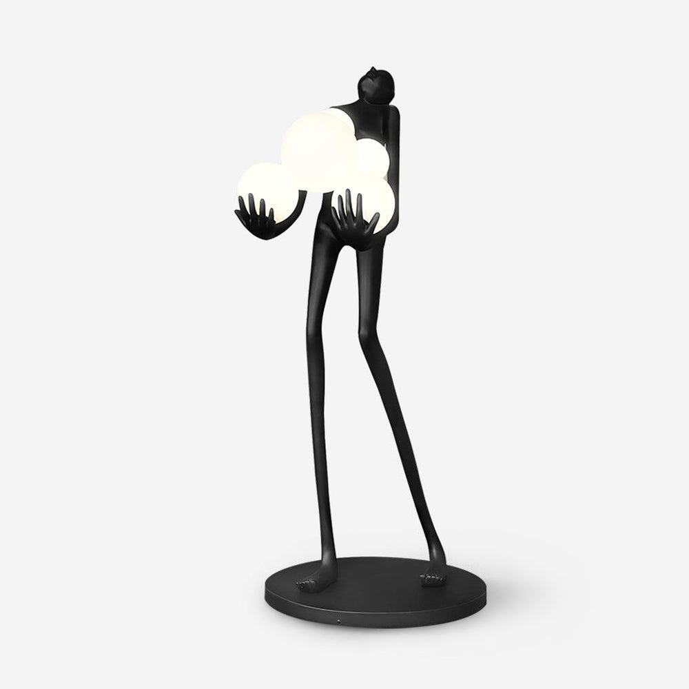 Embrace Sculpture Floor Lamp