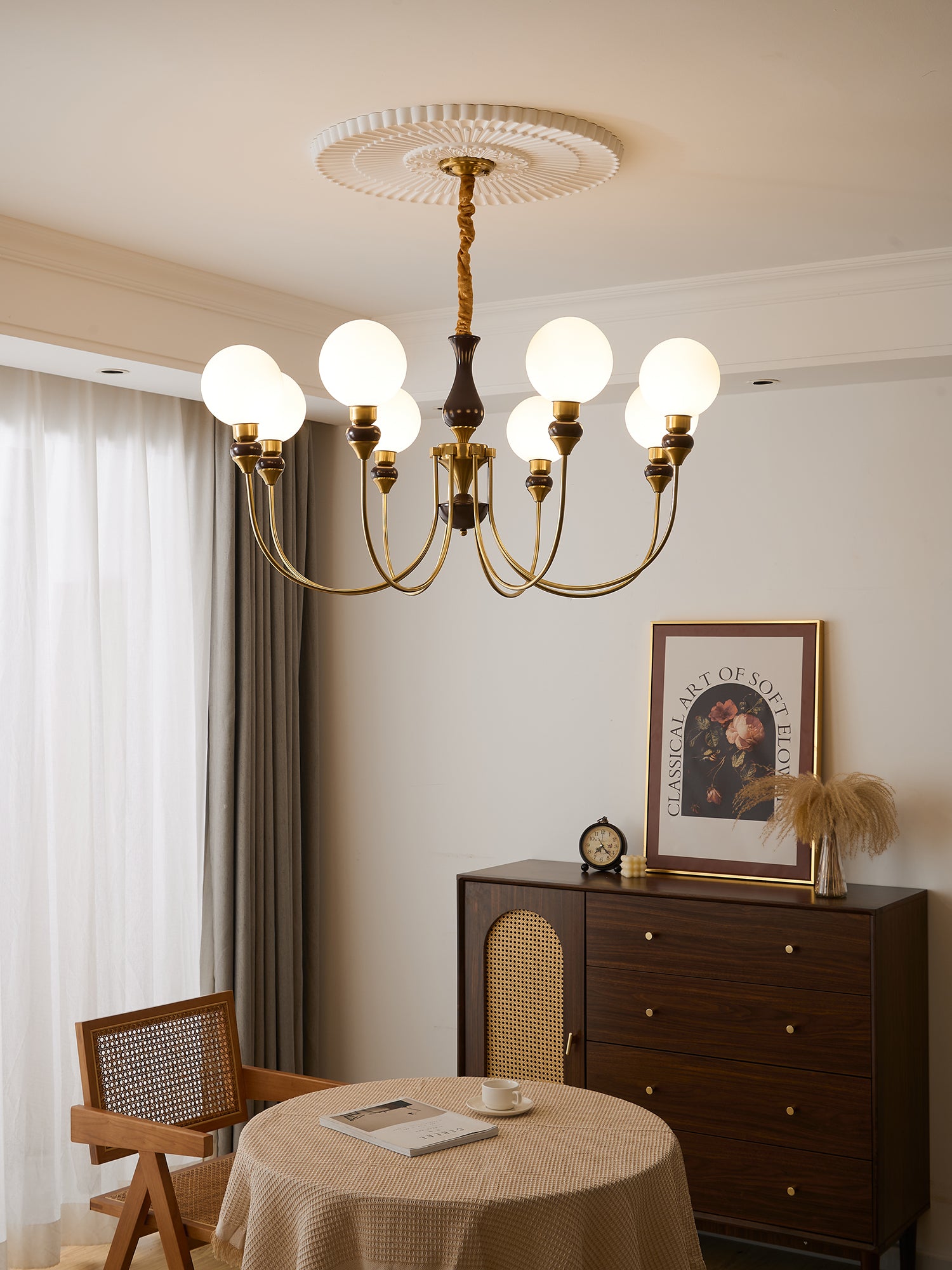 Helena Curve Chandelier