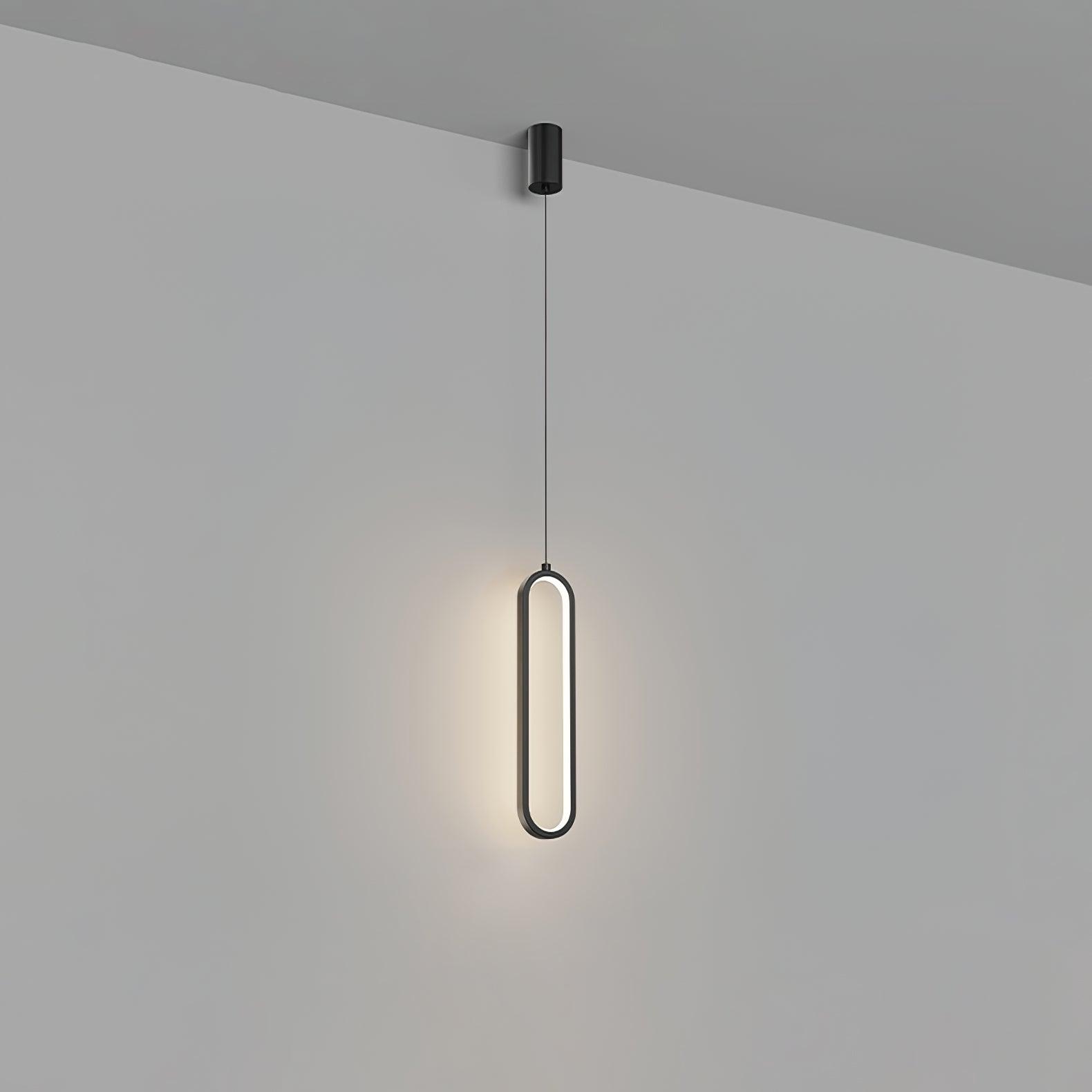 Long Oval LED Pendant Lamp