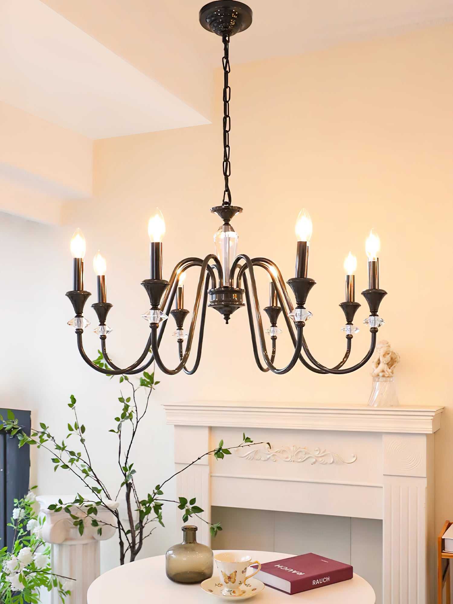 Noir Candelabra Chandelier