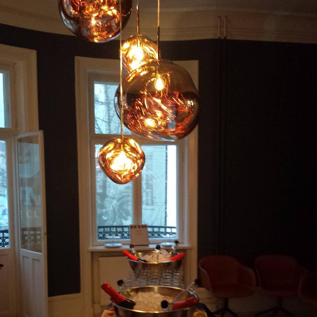 Multi Lava Round Pendant Lamp