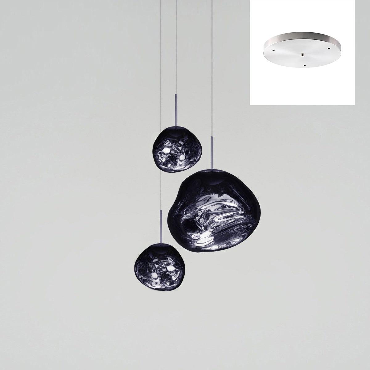 Multi Lava Round Pendant Lamp