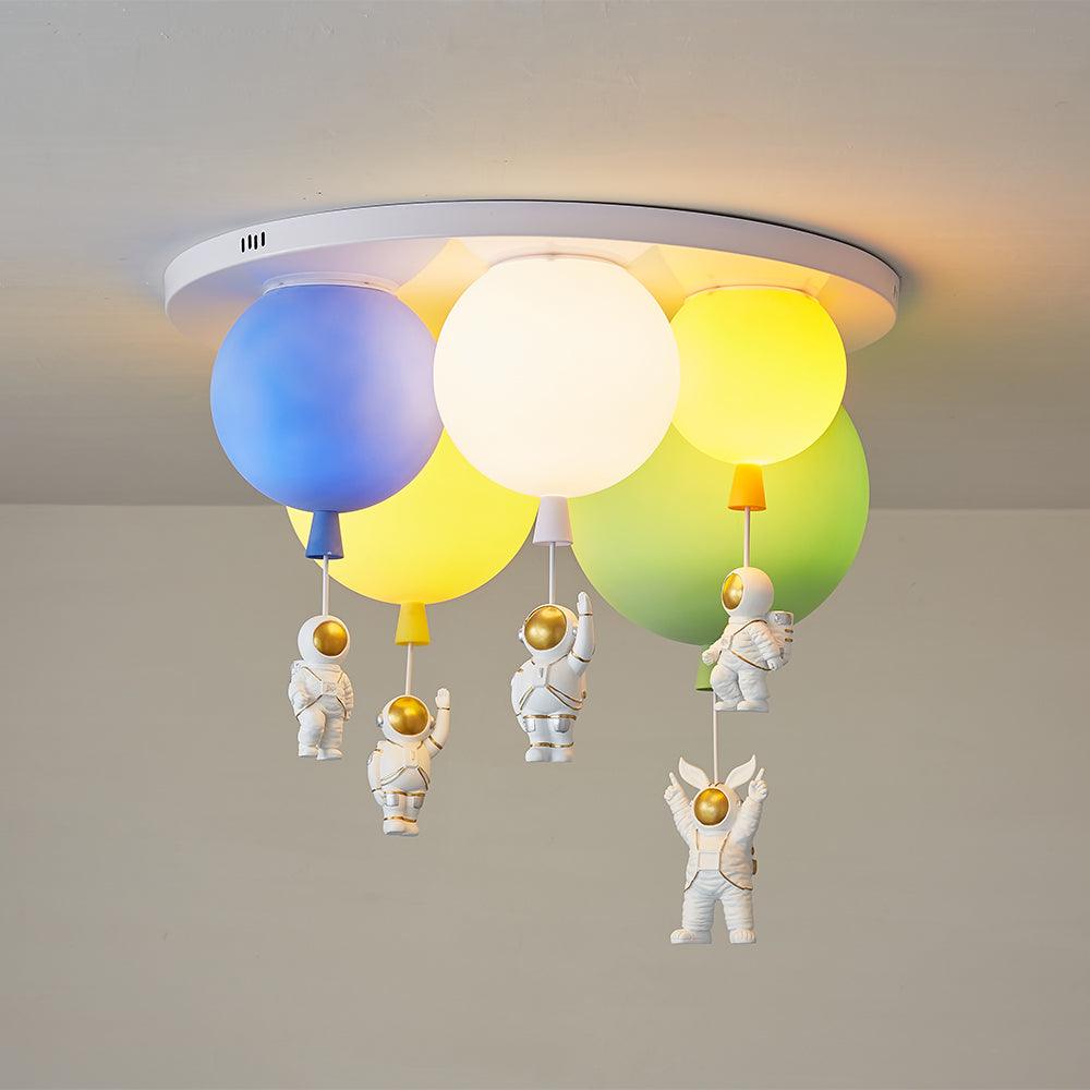 Frosted Balloon Combination Ceiling Lamp