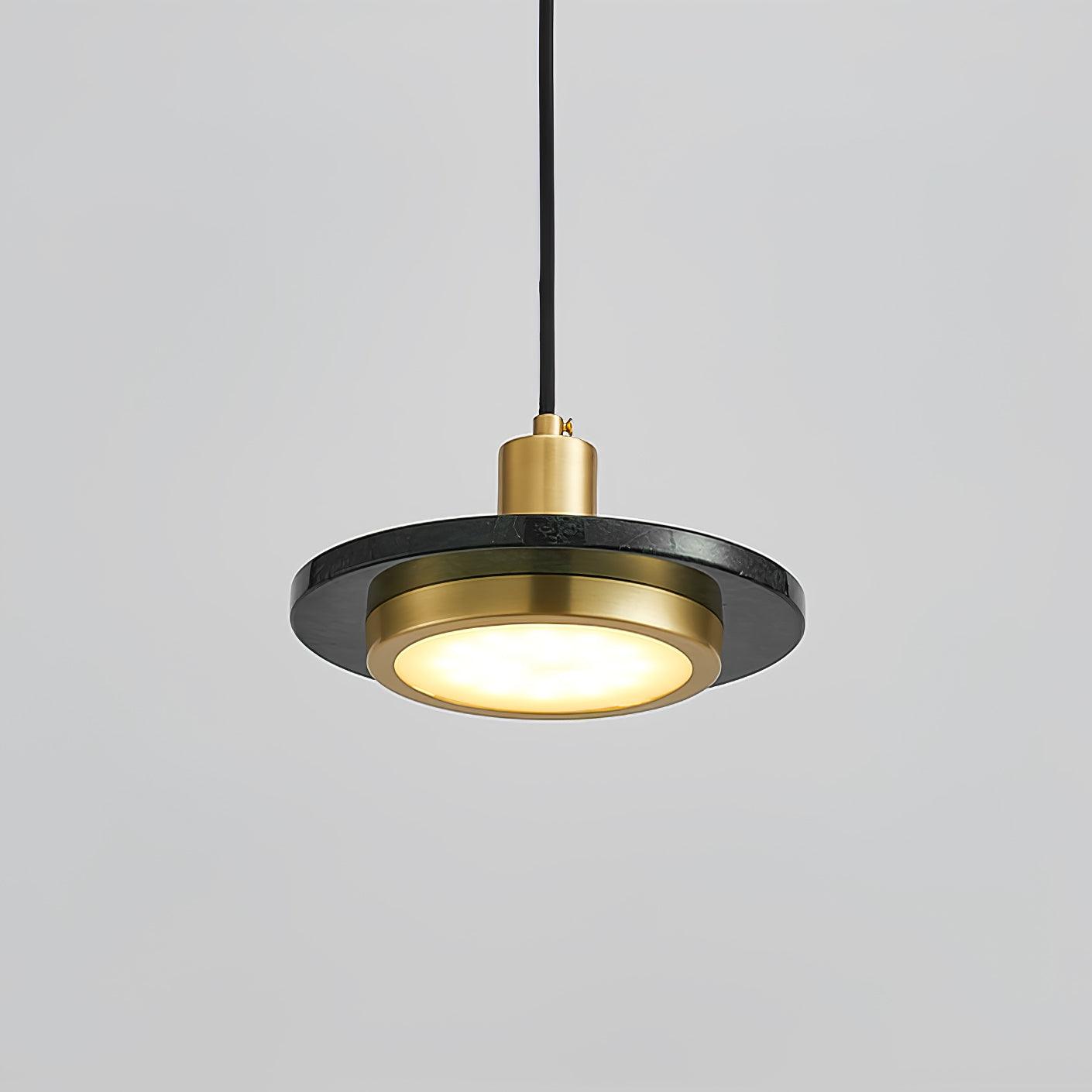 Double Circle Pendant Light