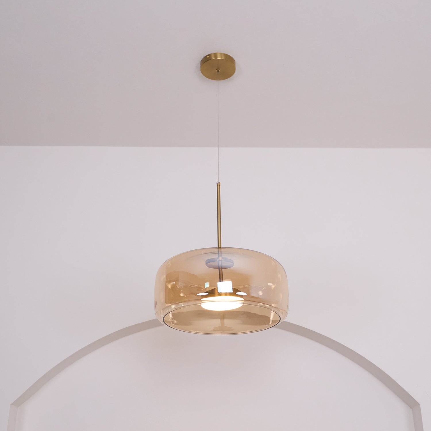 Metro Sphere Glass Pendant Lamp