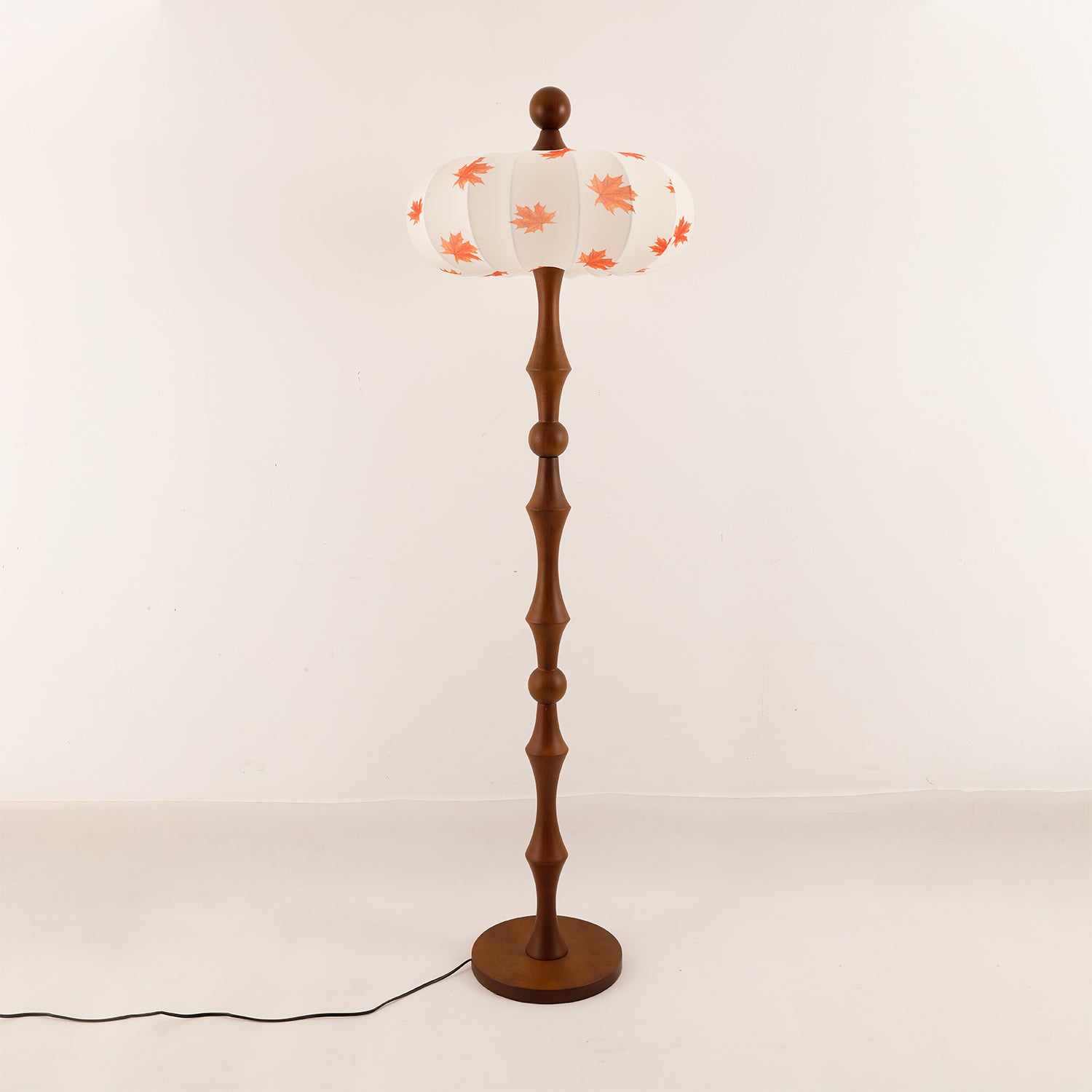 Milo Walnut Floor Lamp