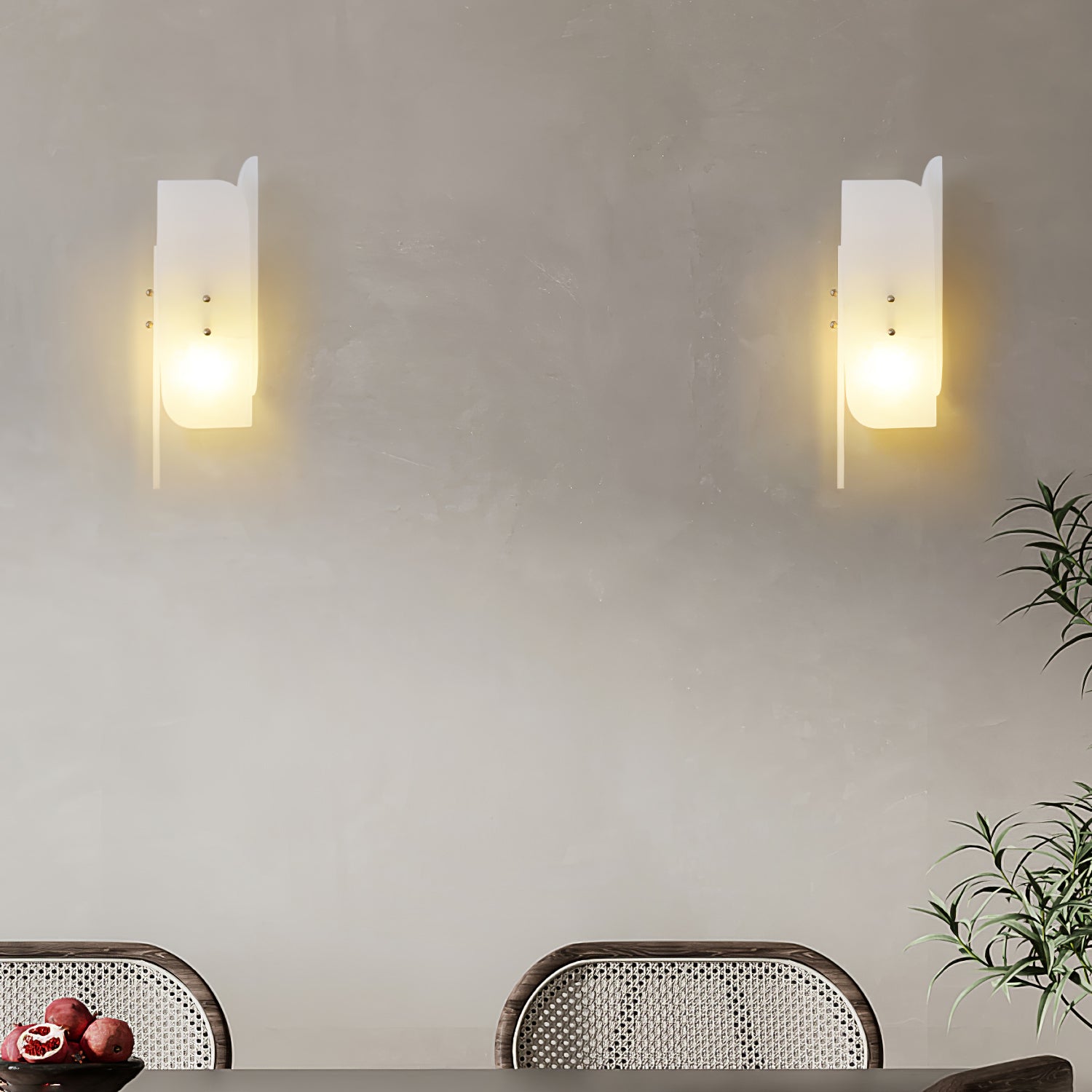 Megalith Alabaster Wall Light