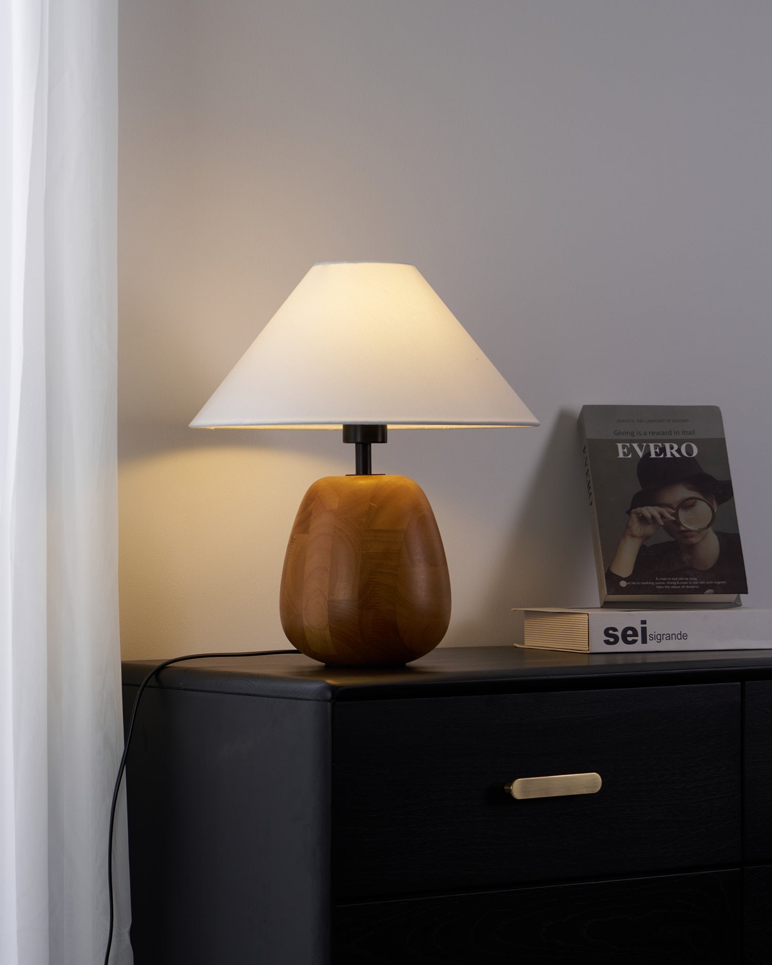 Irving Wood Table Lamp