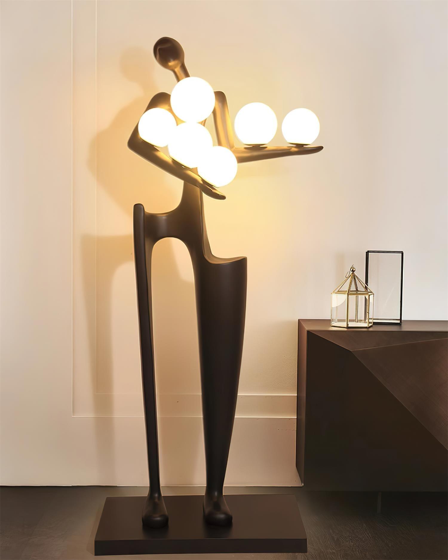 Guardian Sculpture Floor Lamp