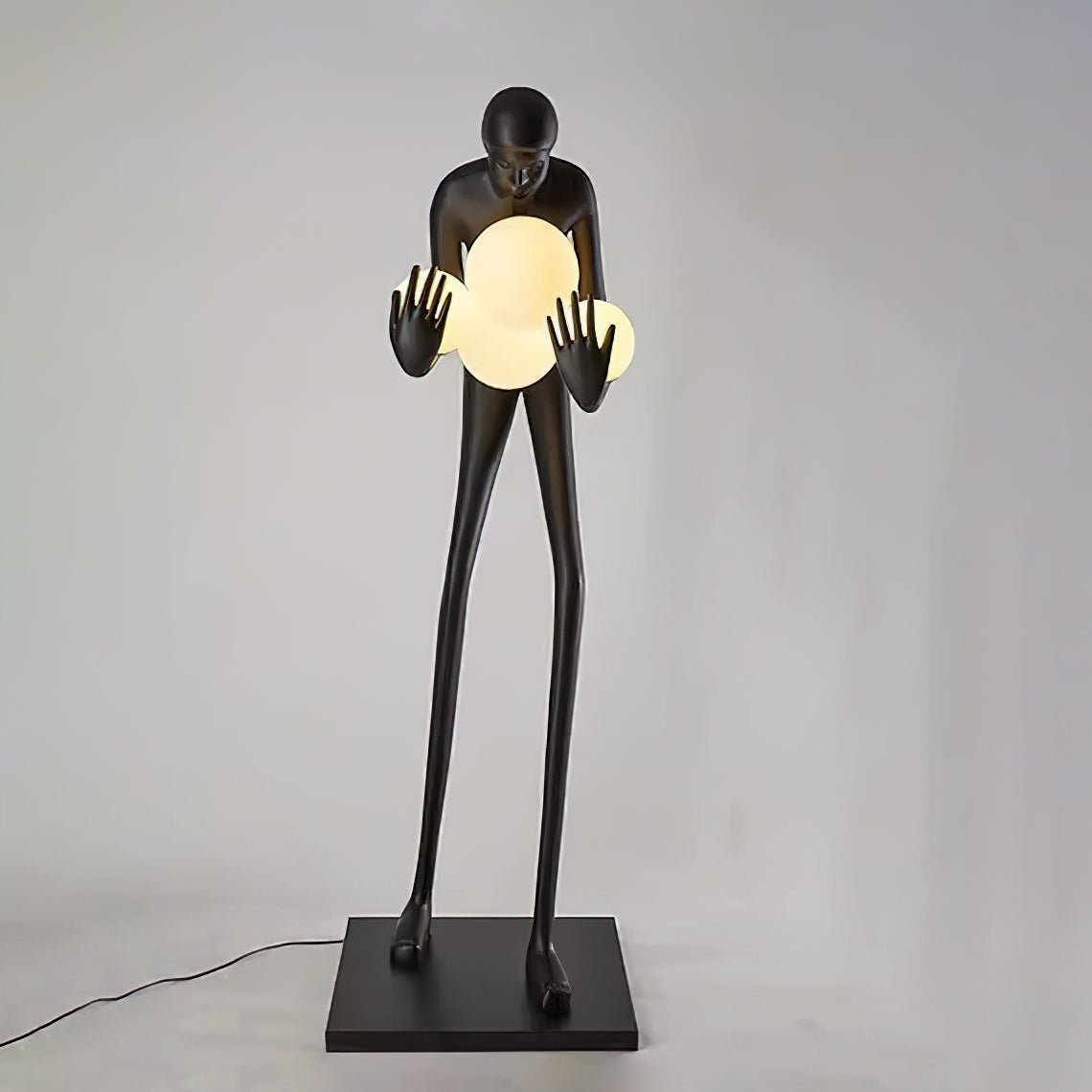 Embrace of Light Sculpture Floor Lamp