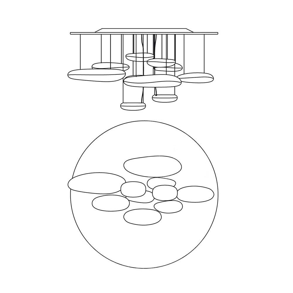 Mercury Ceiling Lamp