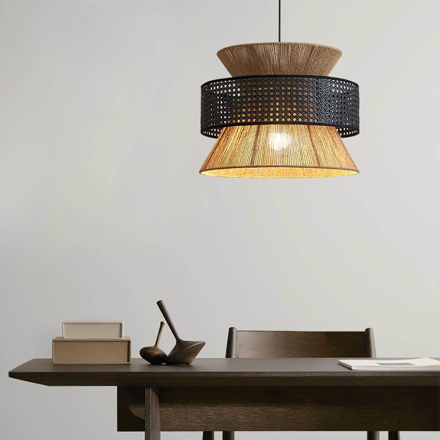 Rattan Bamboo Pendant Lamp