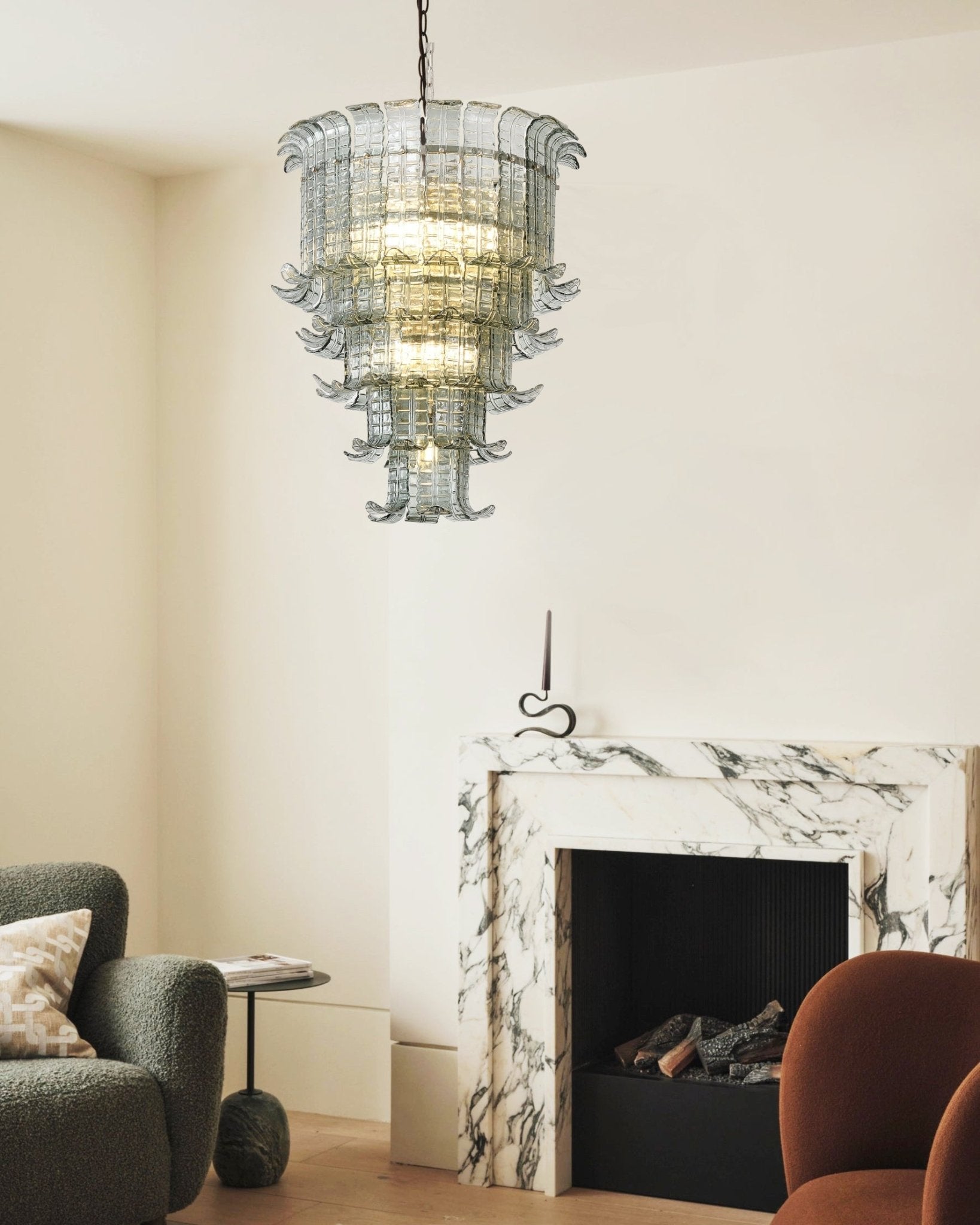 Cascade Murano Chandelier