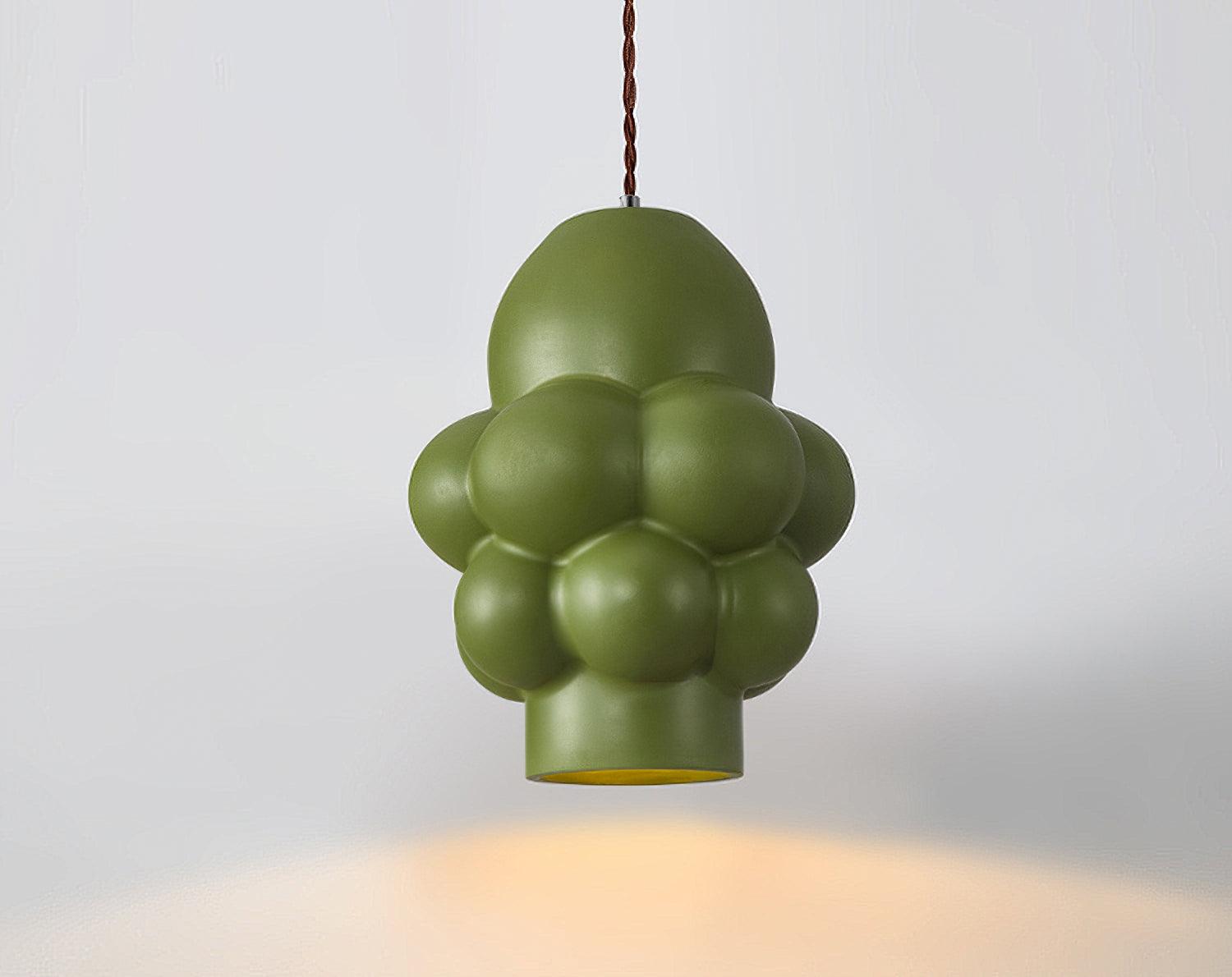 Resin Cream Pendant Lamp