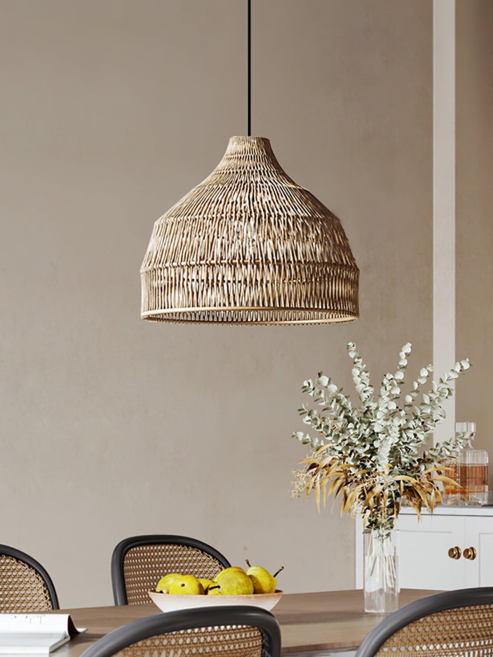 Hues Wicker Pendant Lamp