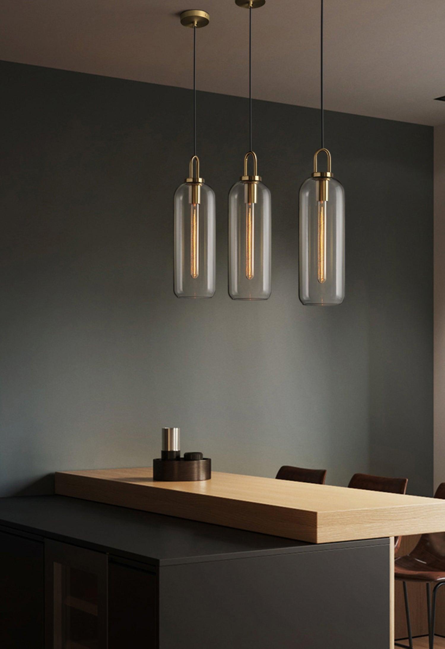 Pendulum Glass Pendant Lamp